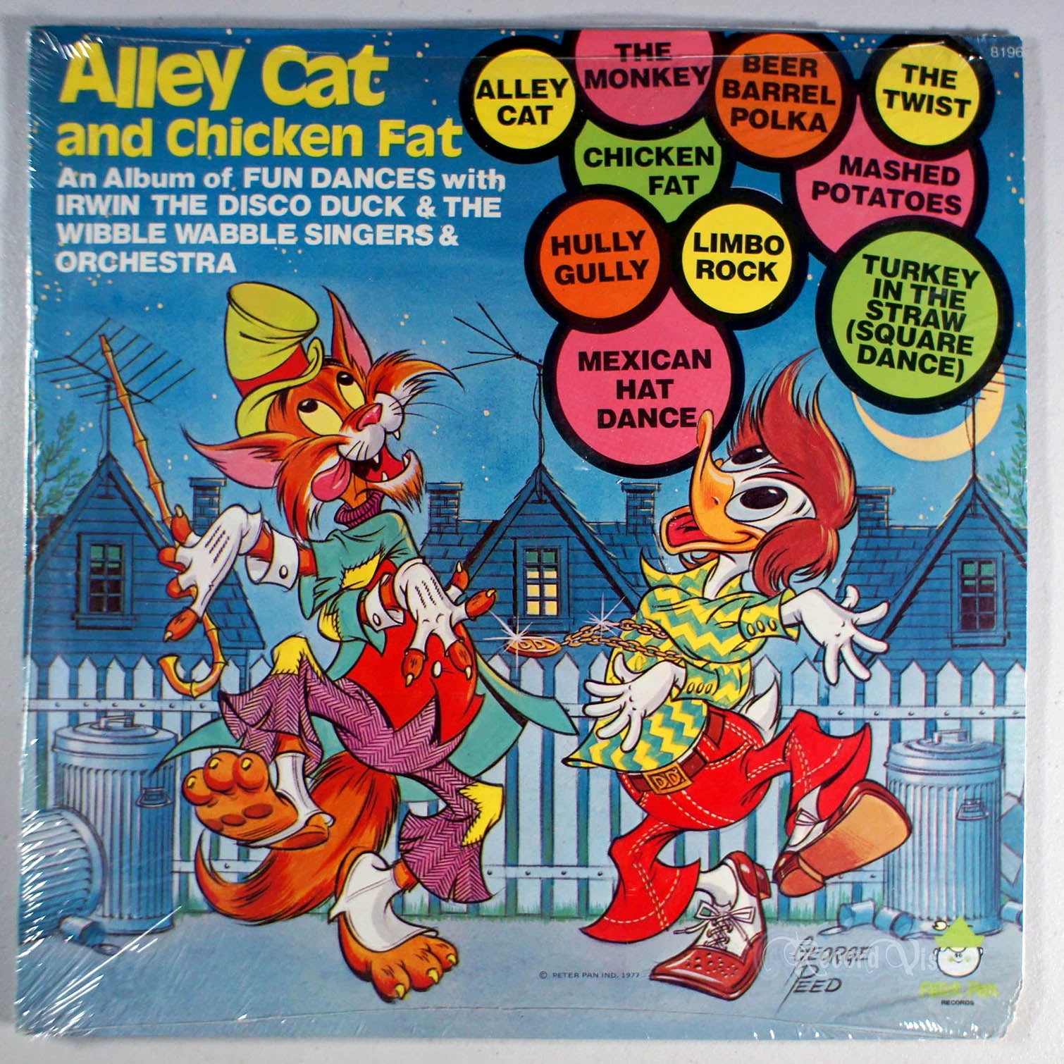 Disco Duck - Alley Cat and Chicken Fat (front cover) Vinyl