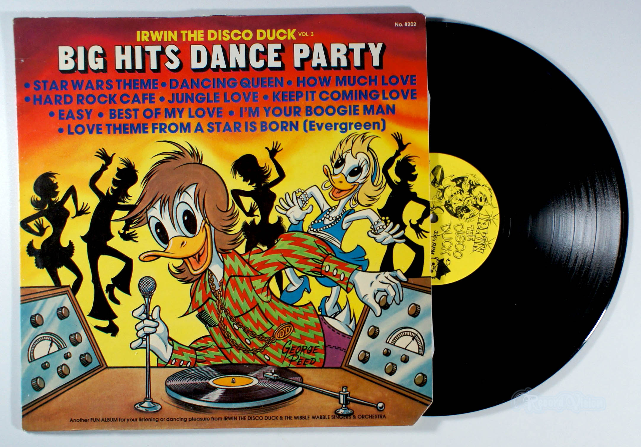 Disco Duck - Big Hits Dance Party (front cover) Vinyl