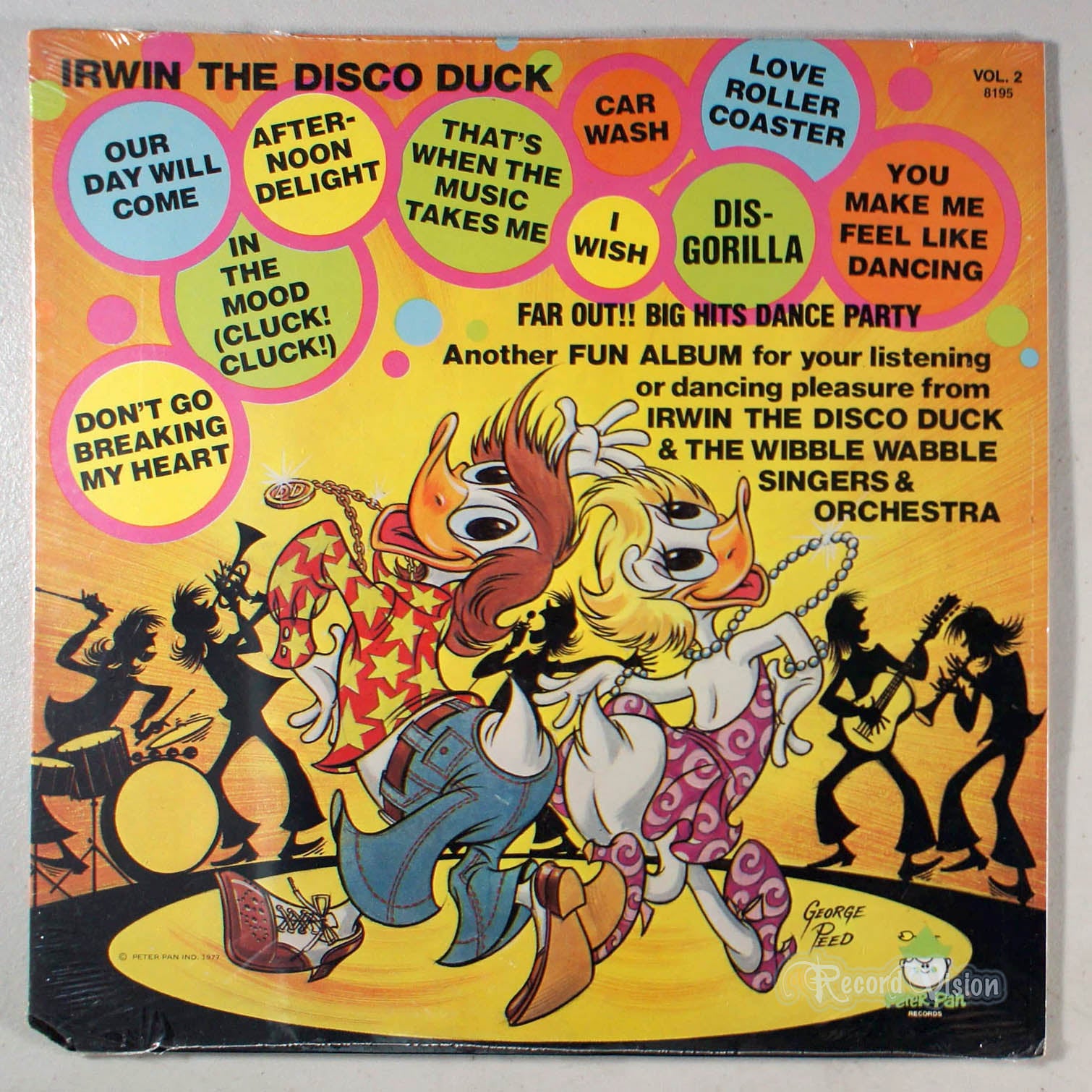 Disco Duck - New Hit Favorites (front cover) Vinyl