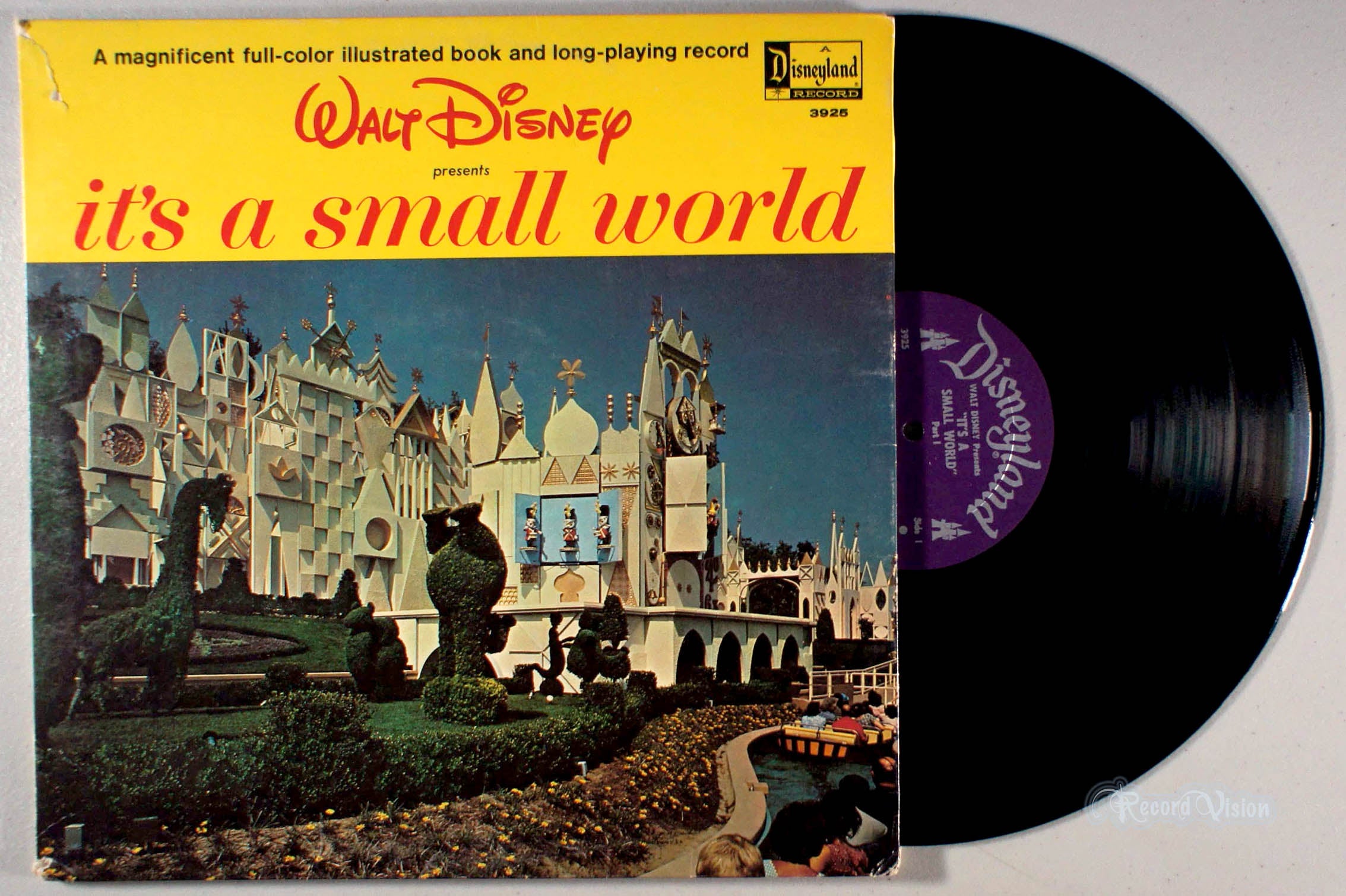 Disney - It's a Small World (front cover) Vinyl