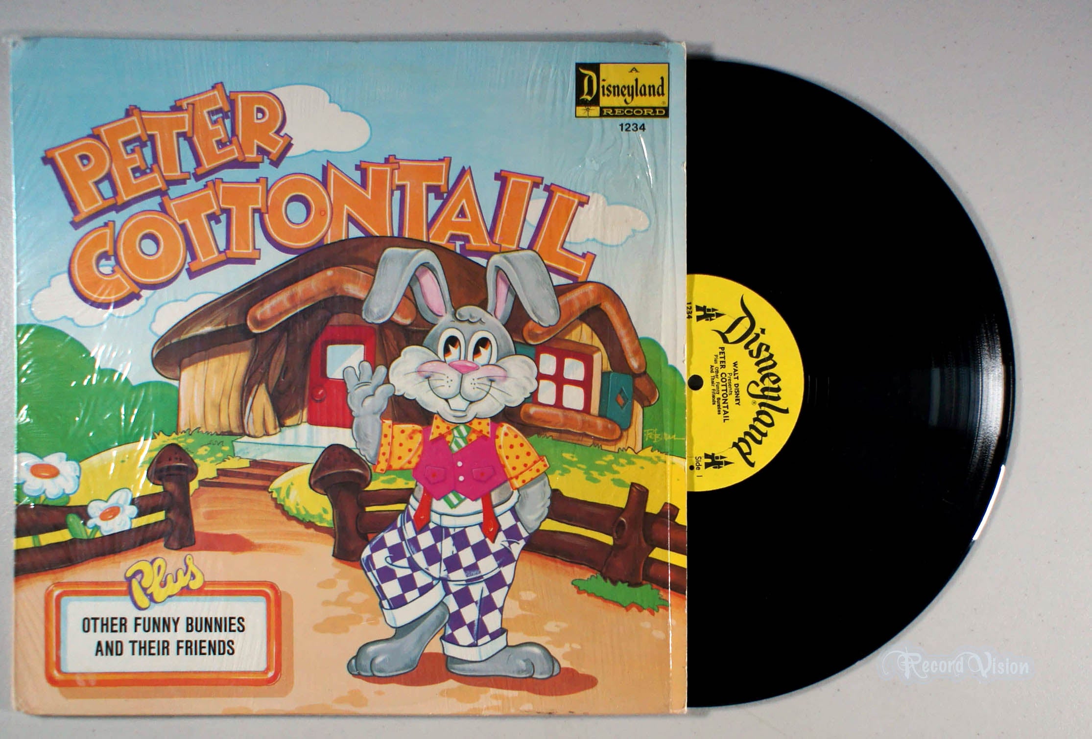 Disney - Peter Cottontail Plus Other Funny Bunnies (front cover) Vinyl
