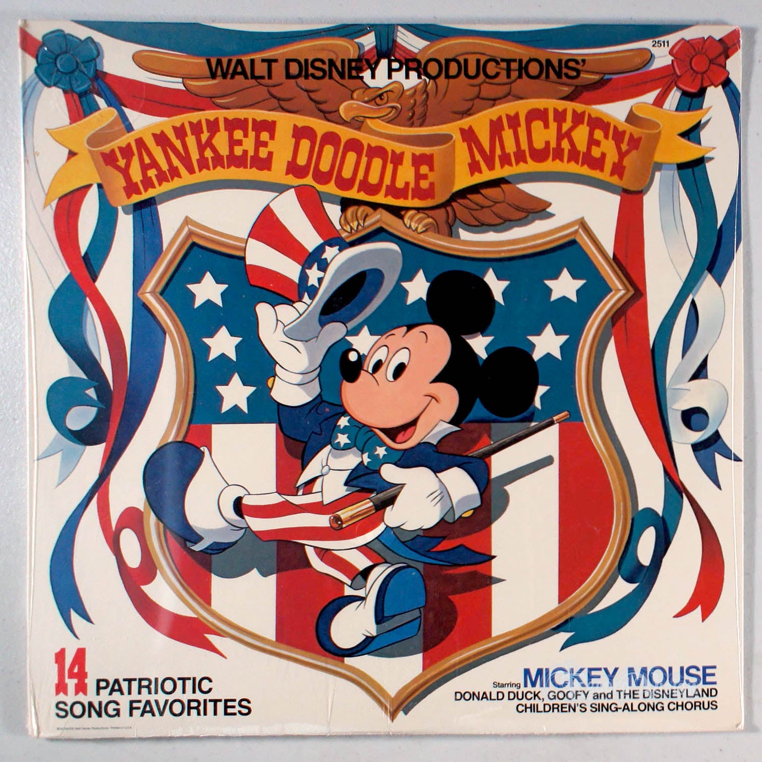 Disney - Yankee Doodle Mickey (front cover) Vinyl