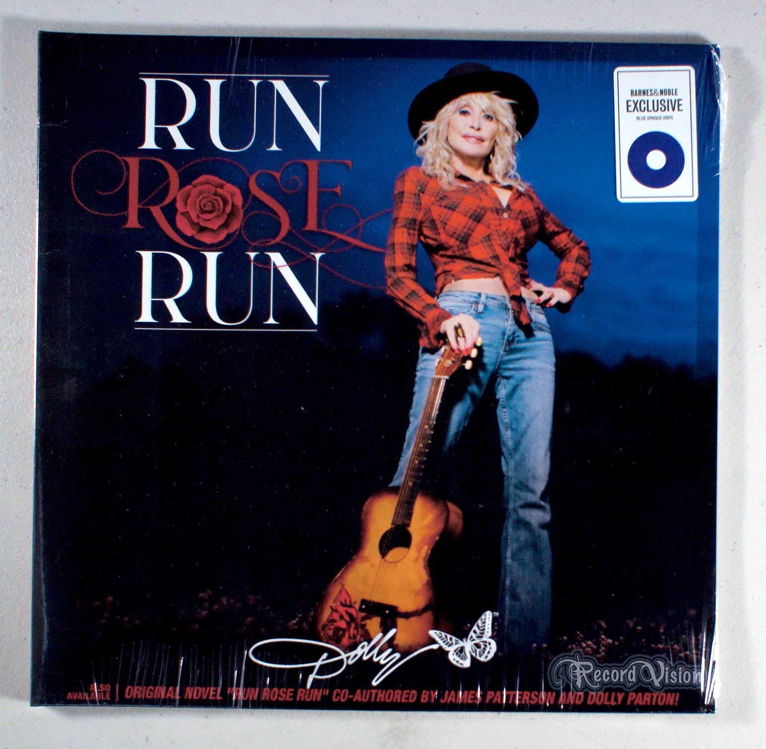 Dolly Parton - Run Rose Run (front cover) Vinyl