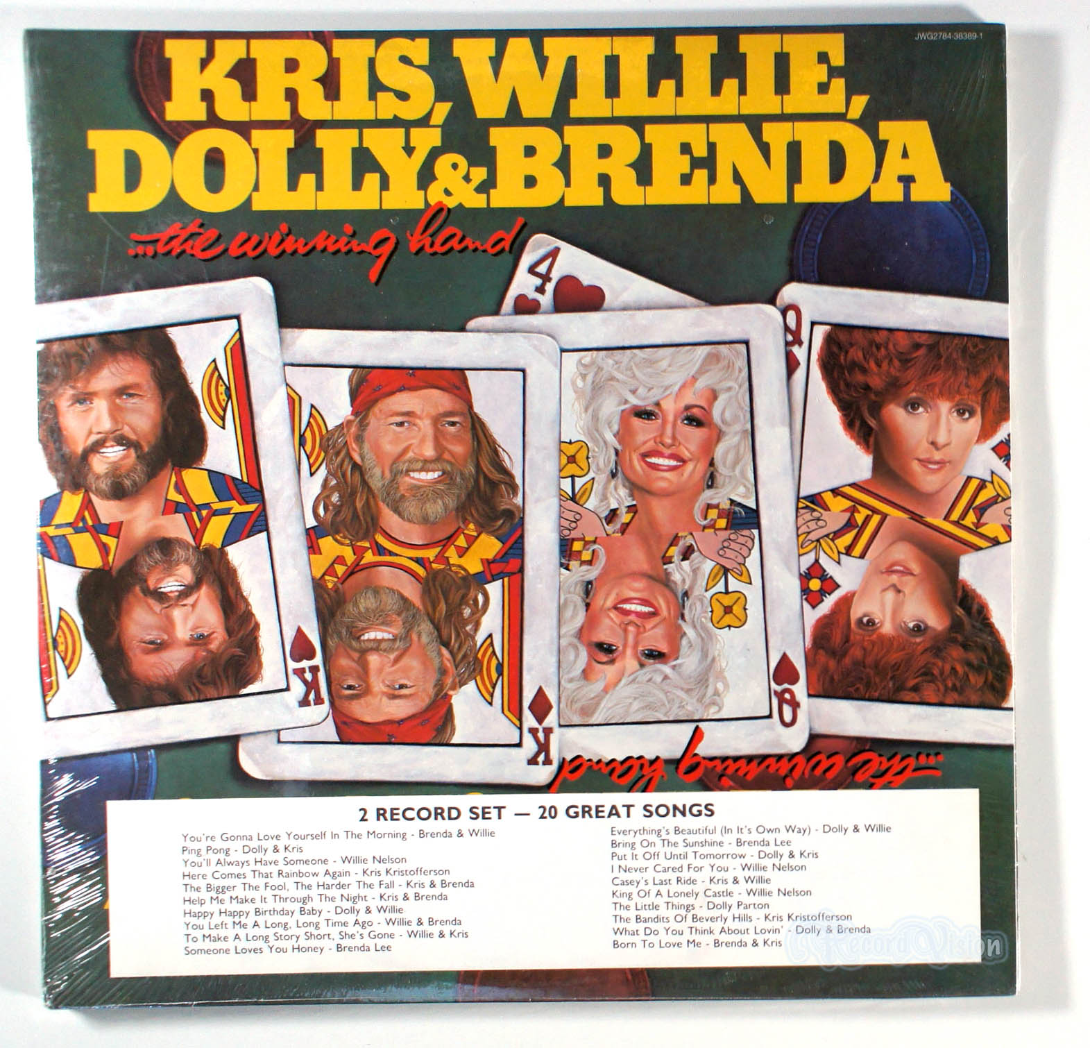 Dolly Parton - The Winning Hand (front cover) Vinyl