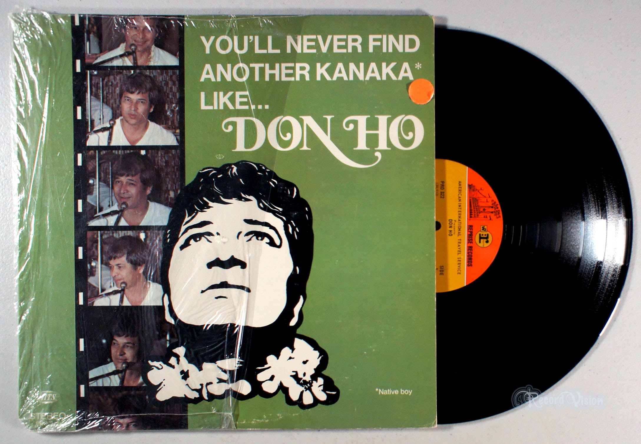 Don Ho - You'll Never Find Another Kanaka Like (front cover) Vinyl