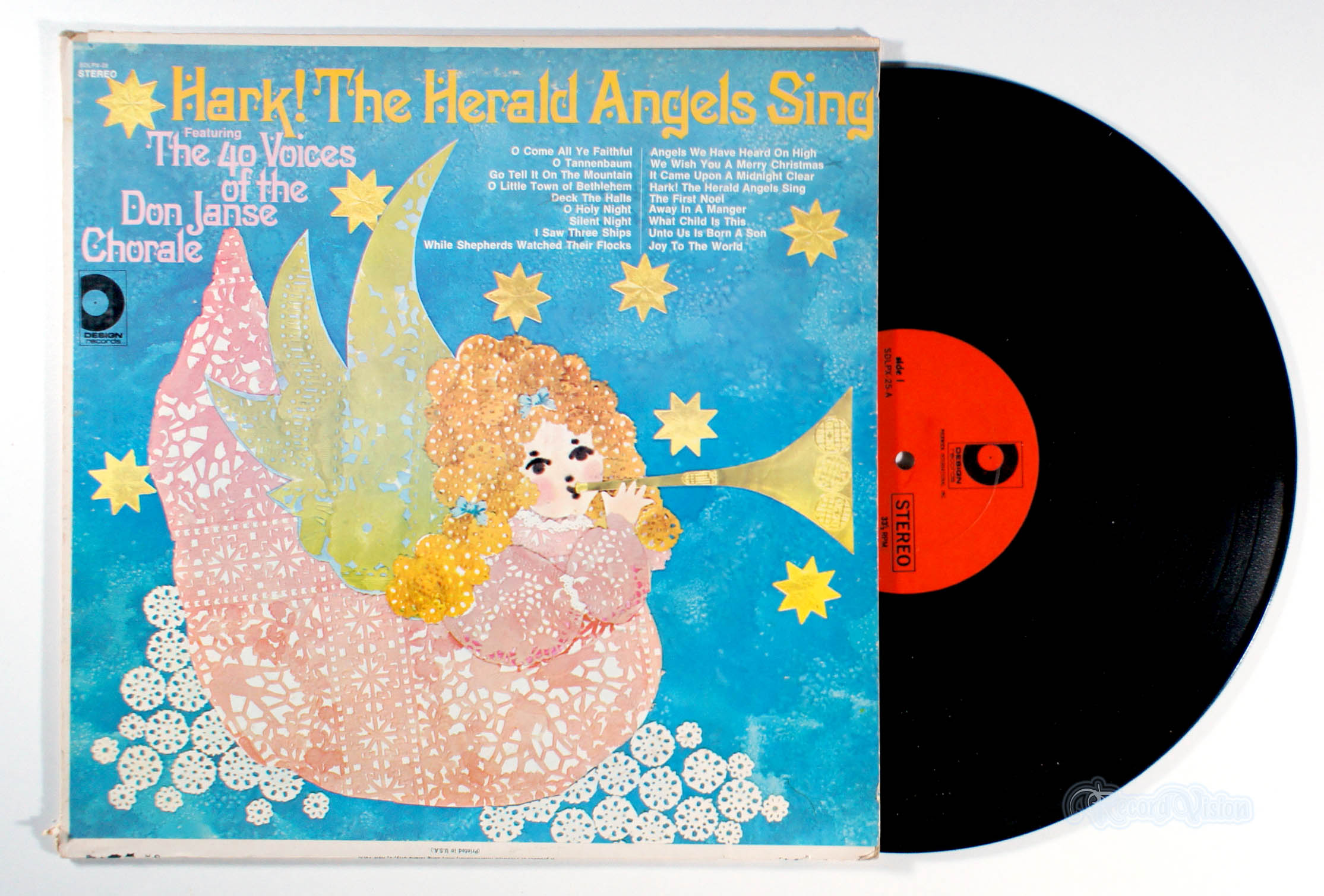 Don Janse - Hark! The Herald Angels Sing (front cover) Vinyl