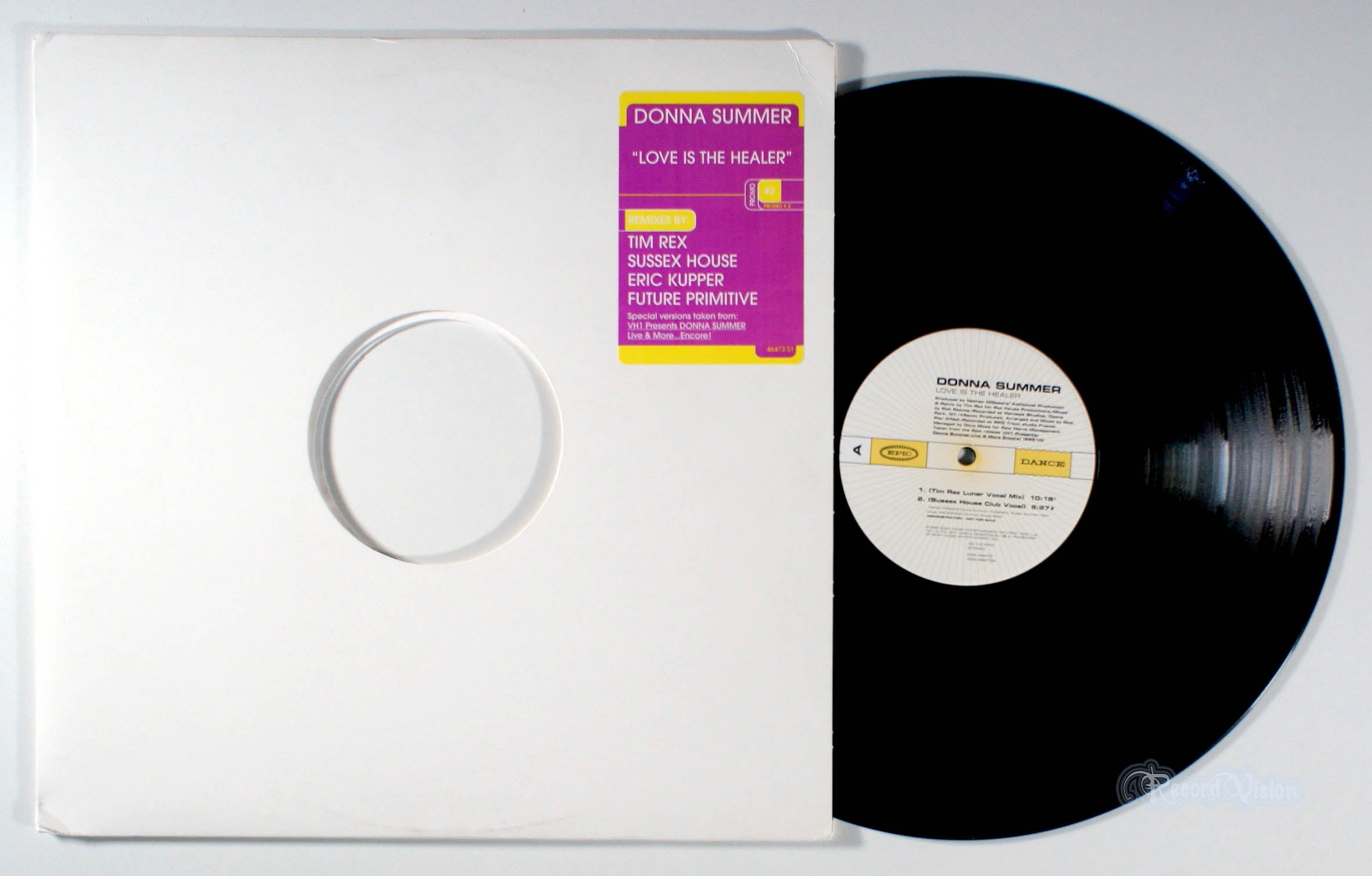 Donna Summer - Love is the Healer (front cover) Vinyl