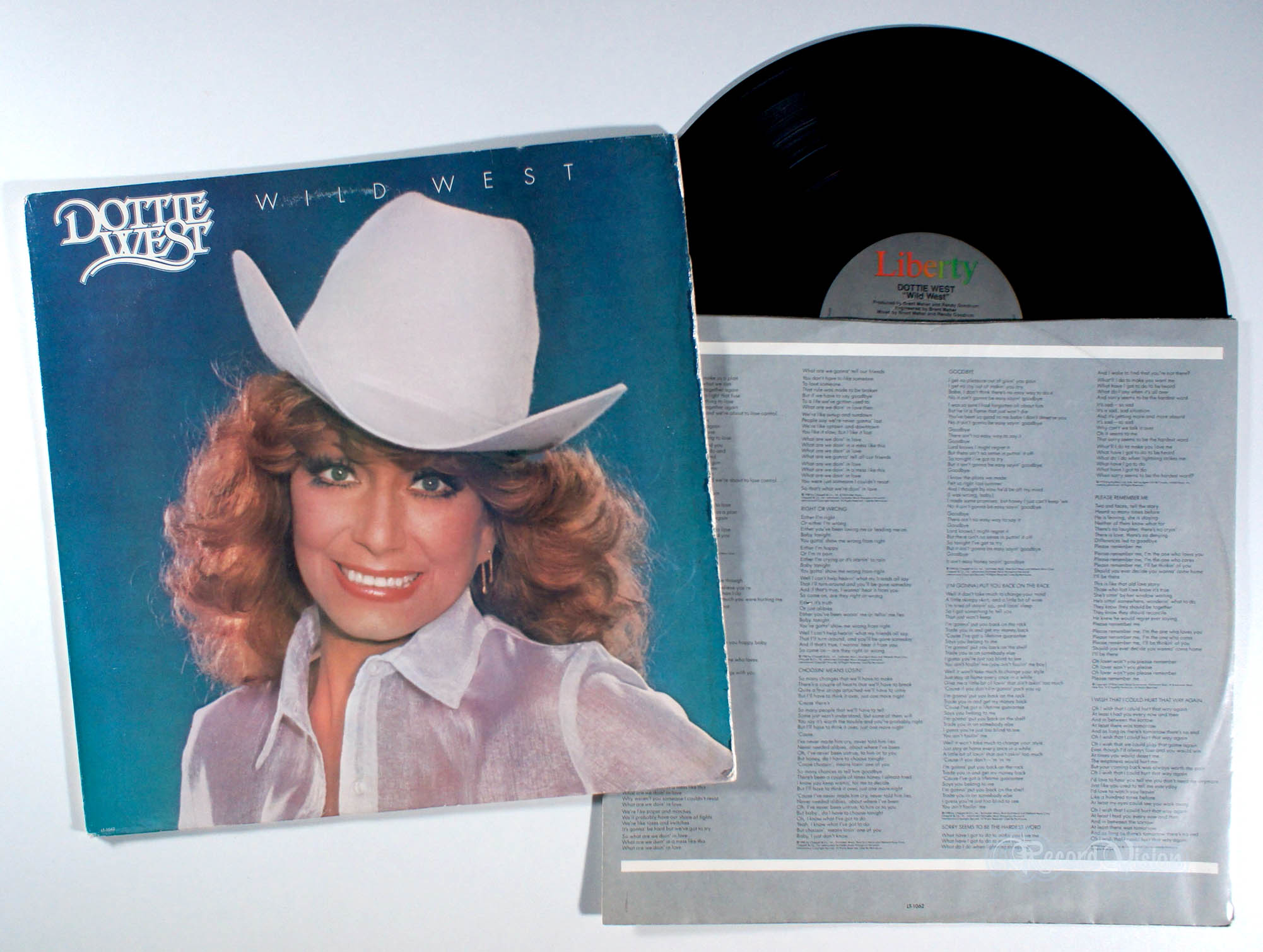 Dottie West - Wild West (front cover) Vinyl