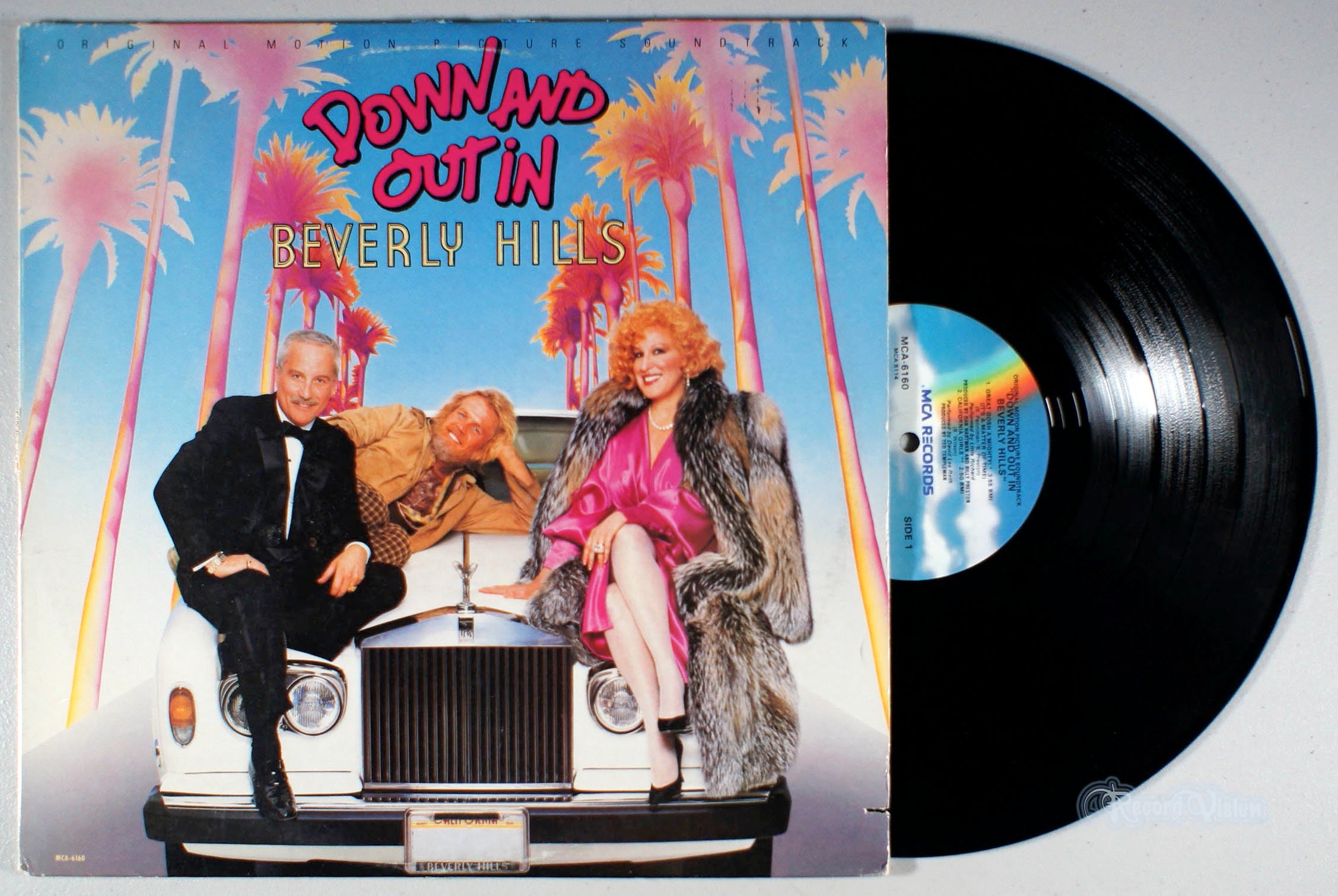 Down and Out in Beverly Hills (front cover) Vinyl