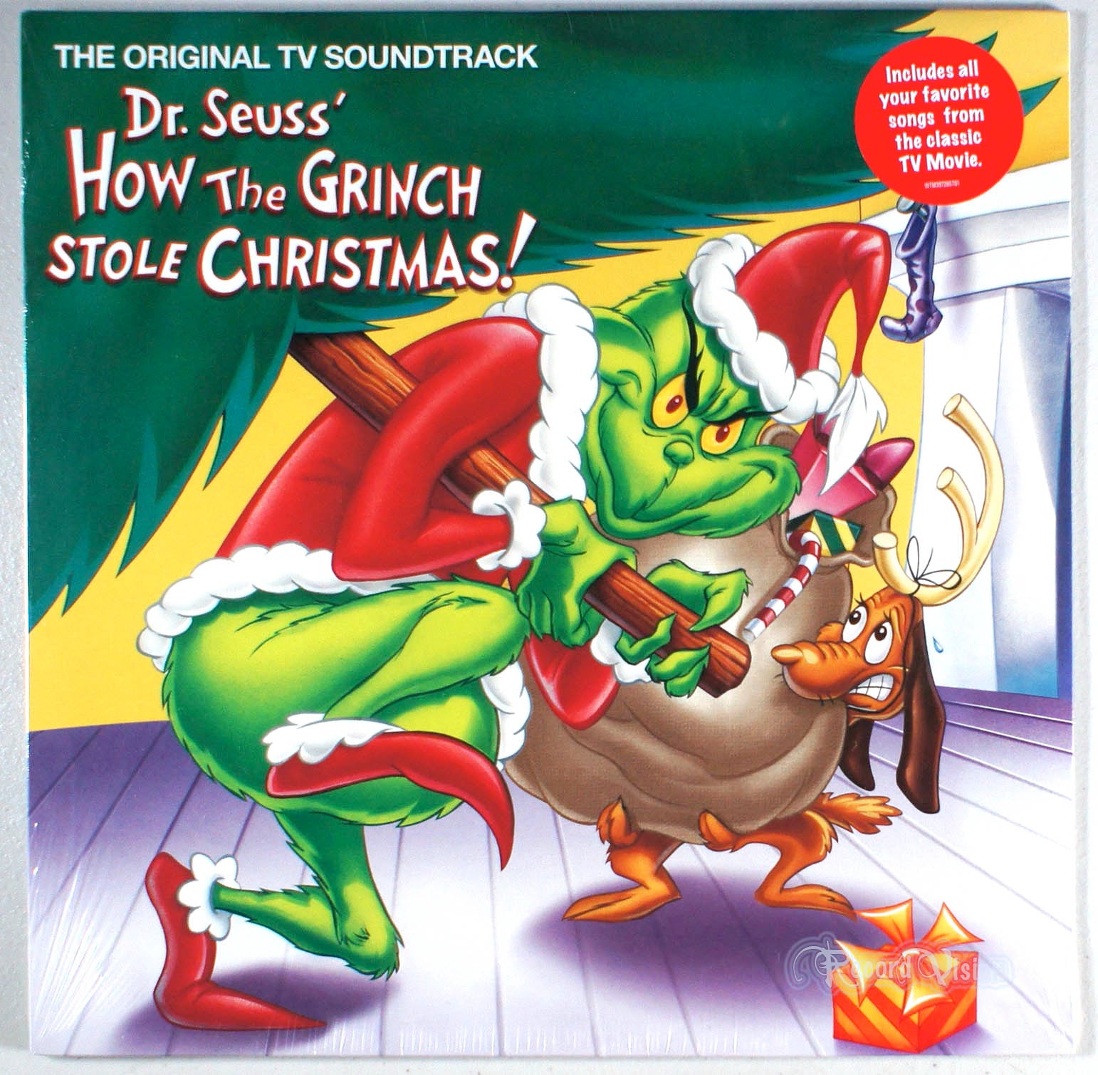 Dr. Seuss - How the Grinch Stole Christmas! (front cover) Vinyl