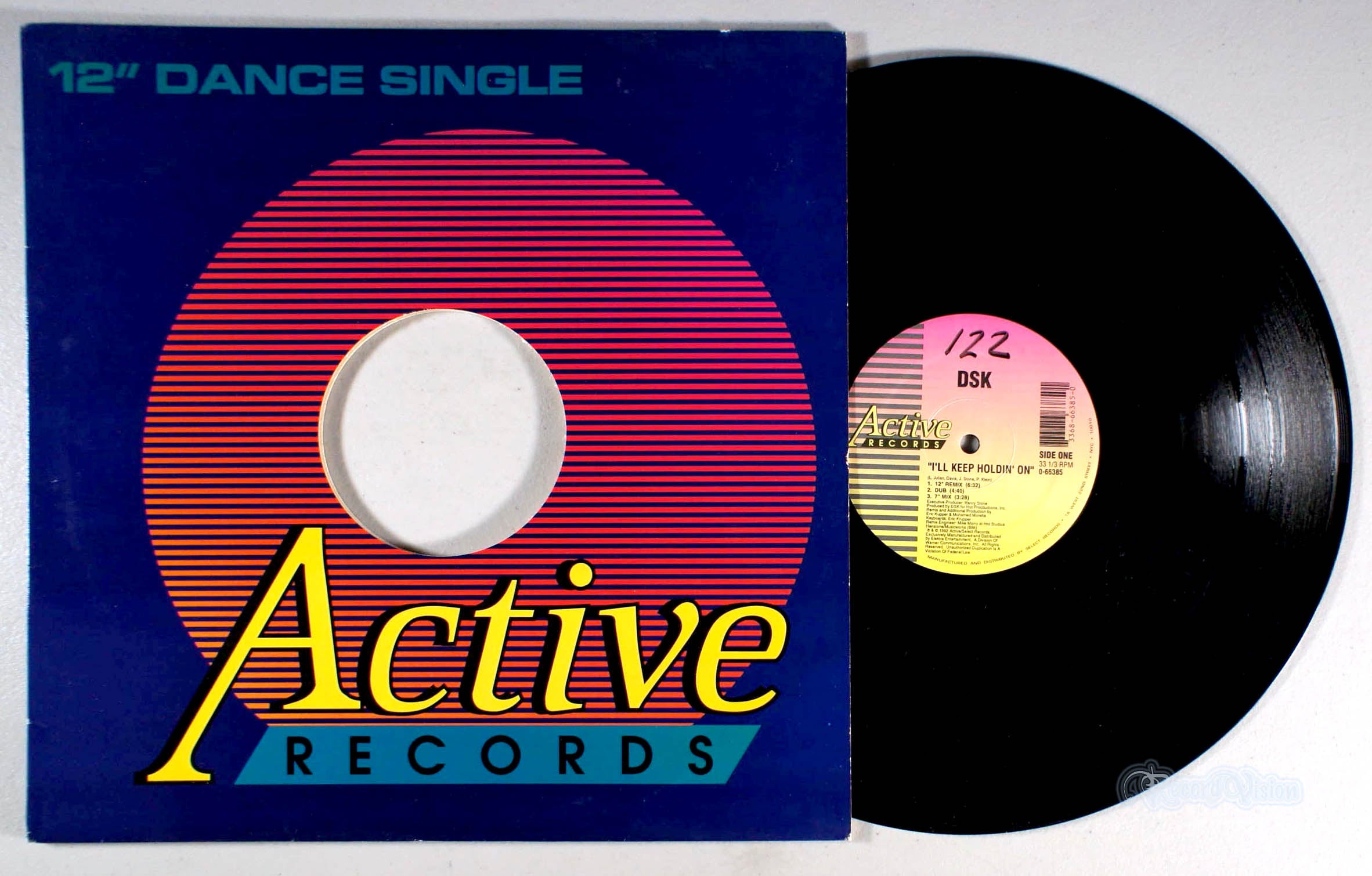 DSK - I'll Keep Holdin' On (front cover) Vinyl