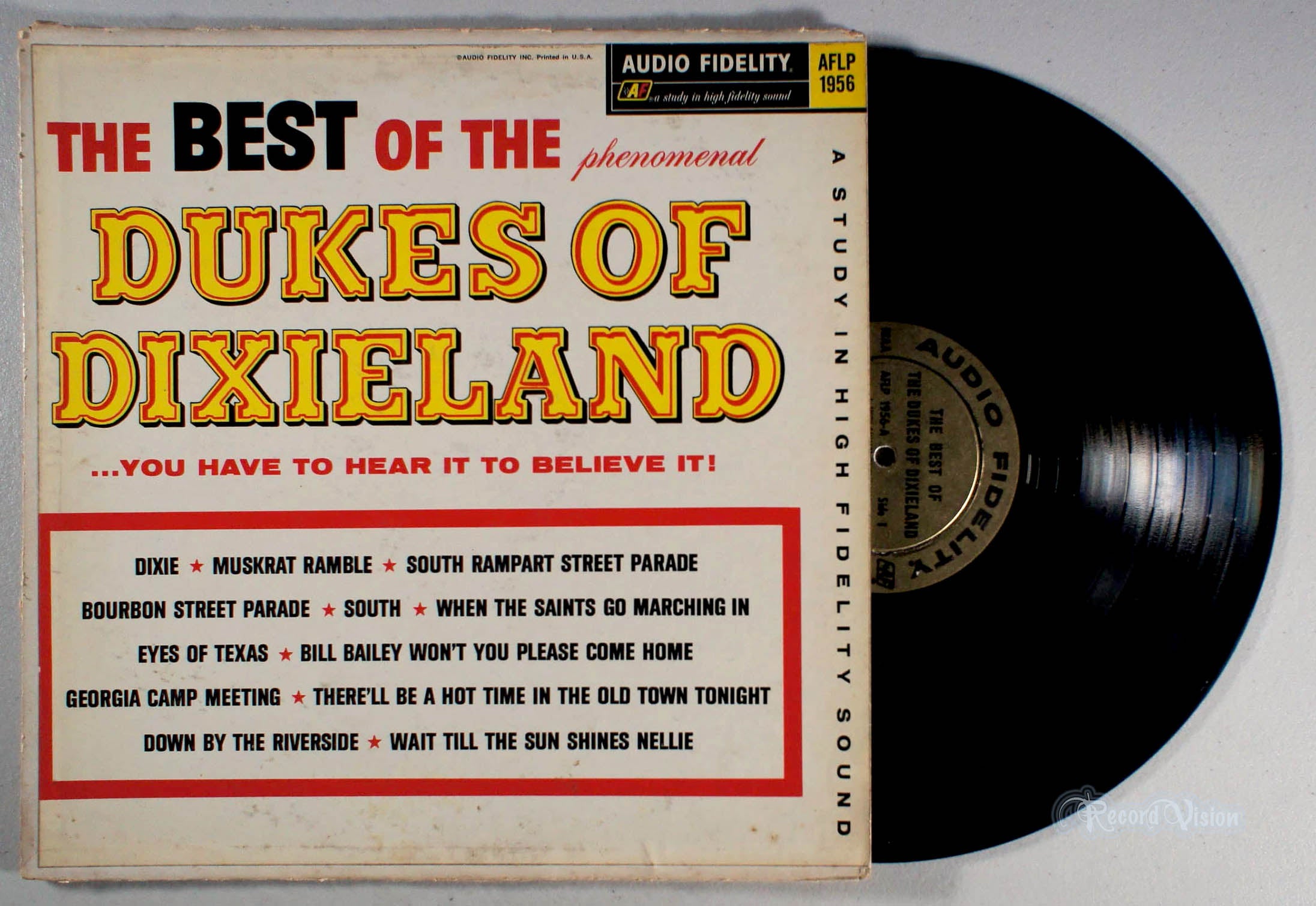 Dukes of Dixieland - The Best of (front cover) Vinyl