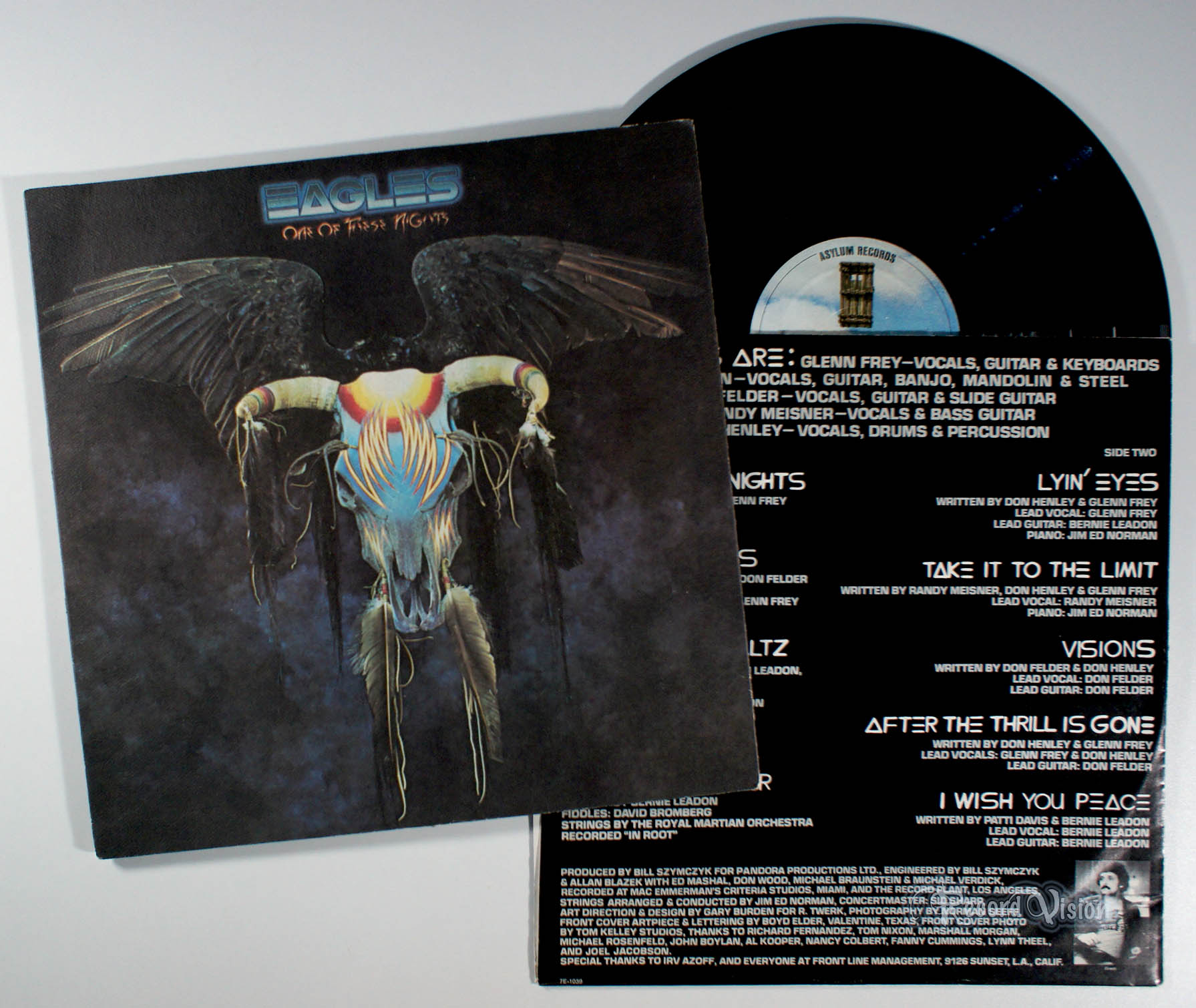 Eagles - One of These Nights (front cover) Vinyl