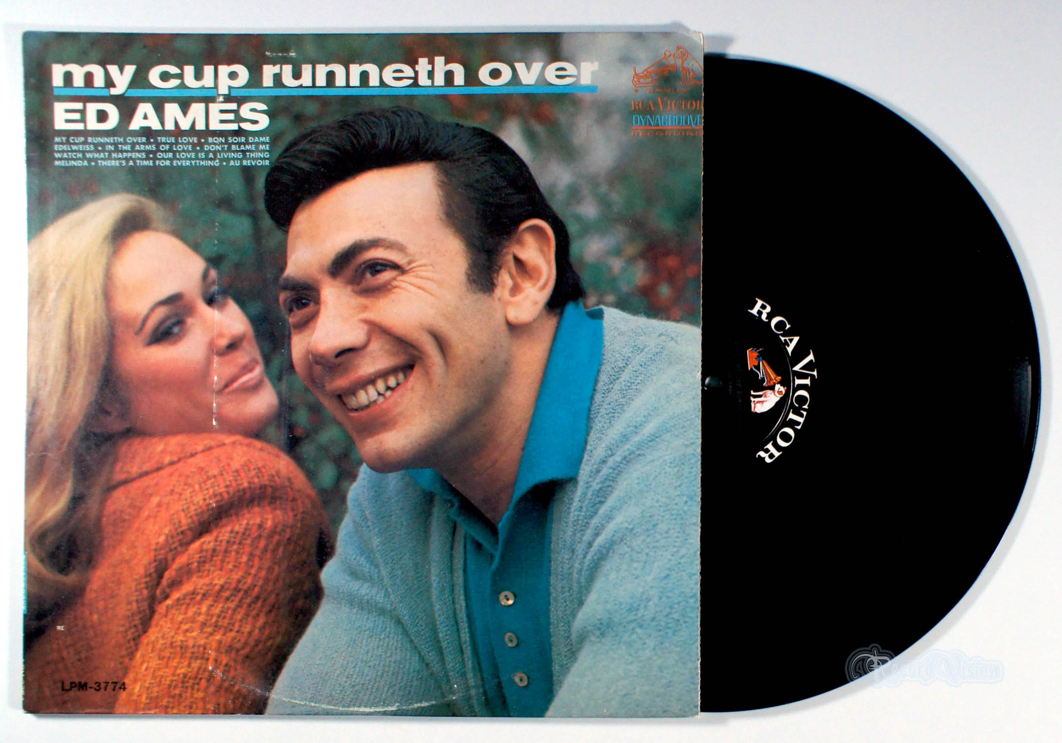 Ed Ames - My Cup Runneth Over (front cover) Vinyl