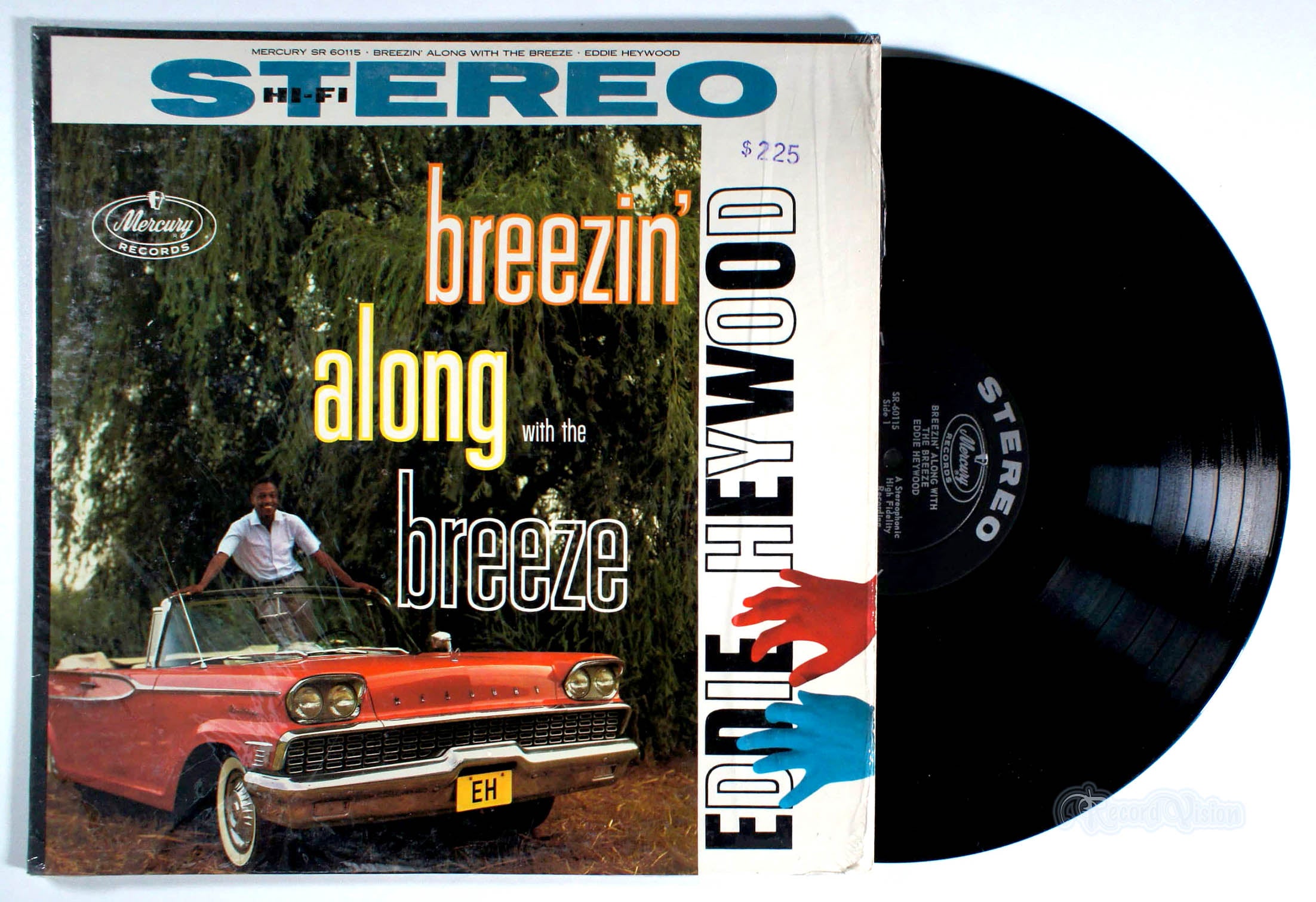 Eddie Heywood - Breezin' Along With the Breeze (front cover) Vinyl