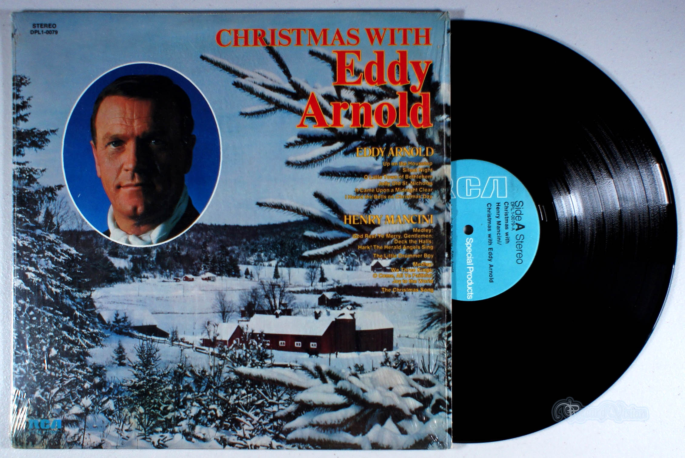 Eddy Arnold - Christmas With (front cover) Vinyl