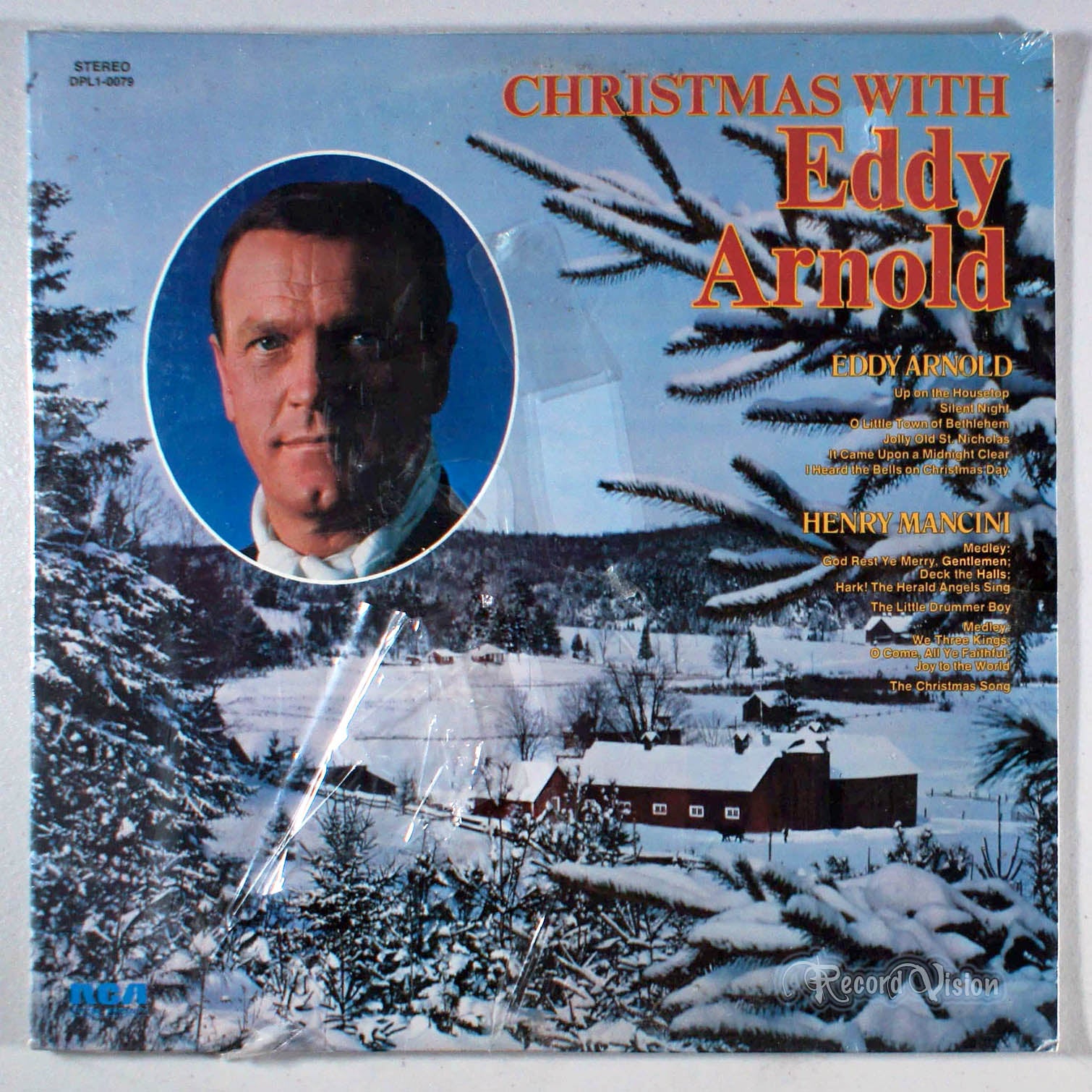 Eddy Arnold - Christmas With (front cover) Vinyl