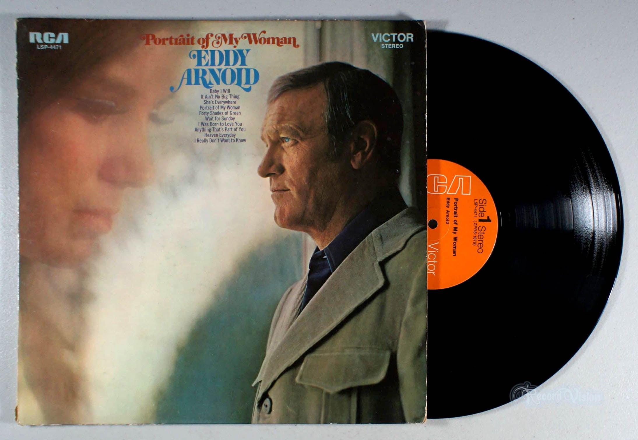 Eddy Arnold - Portrait of My Woman (front cover) Vinyl