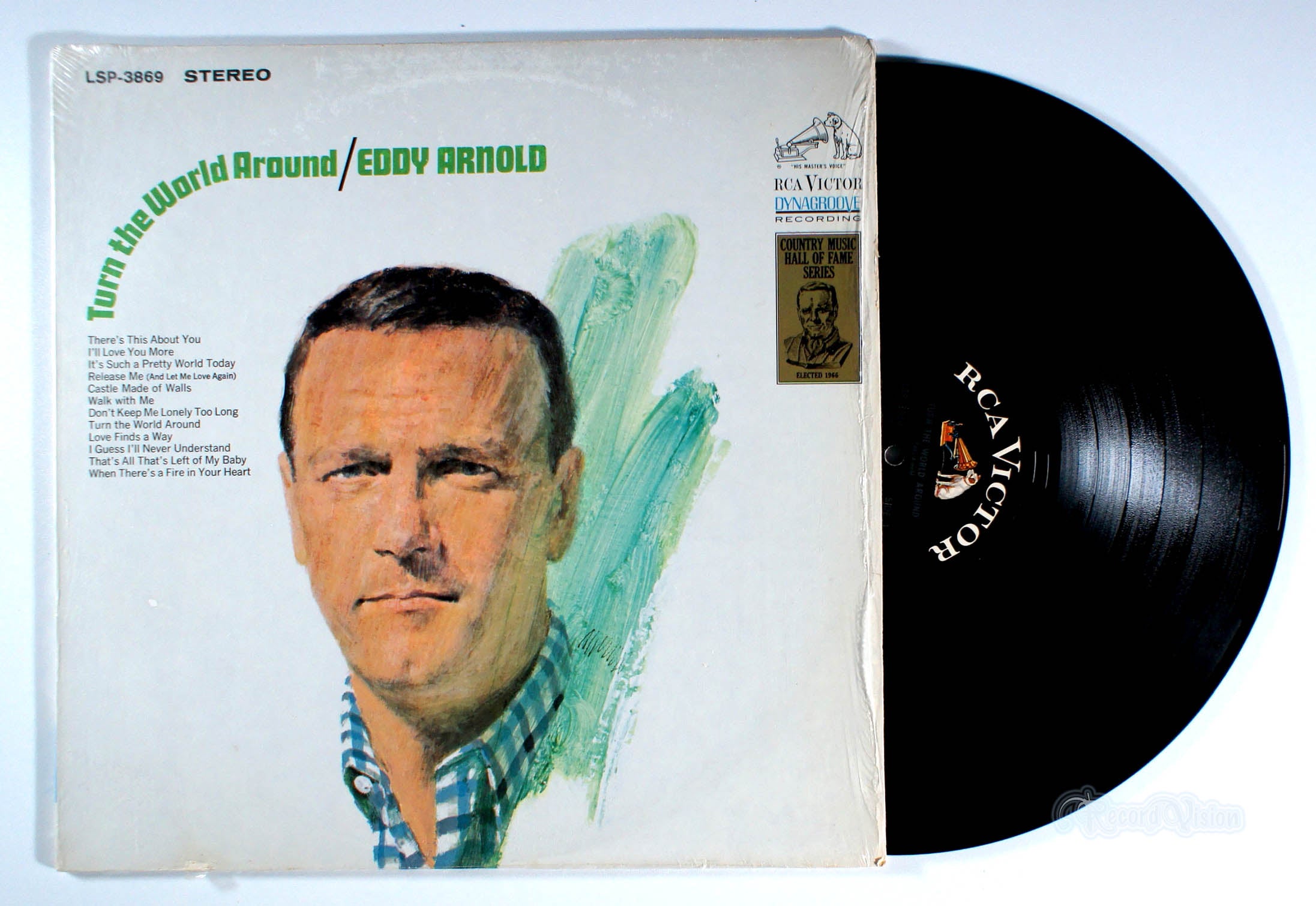 Eddy Arnold - Turn the World Around (front cover) Vinyl