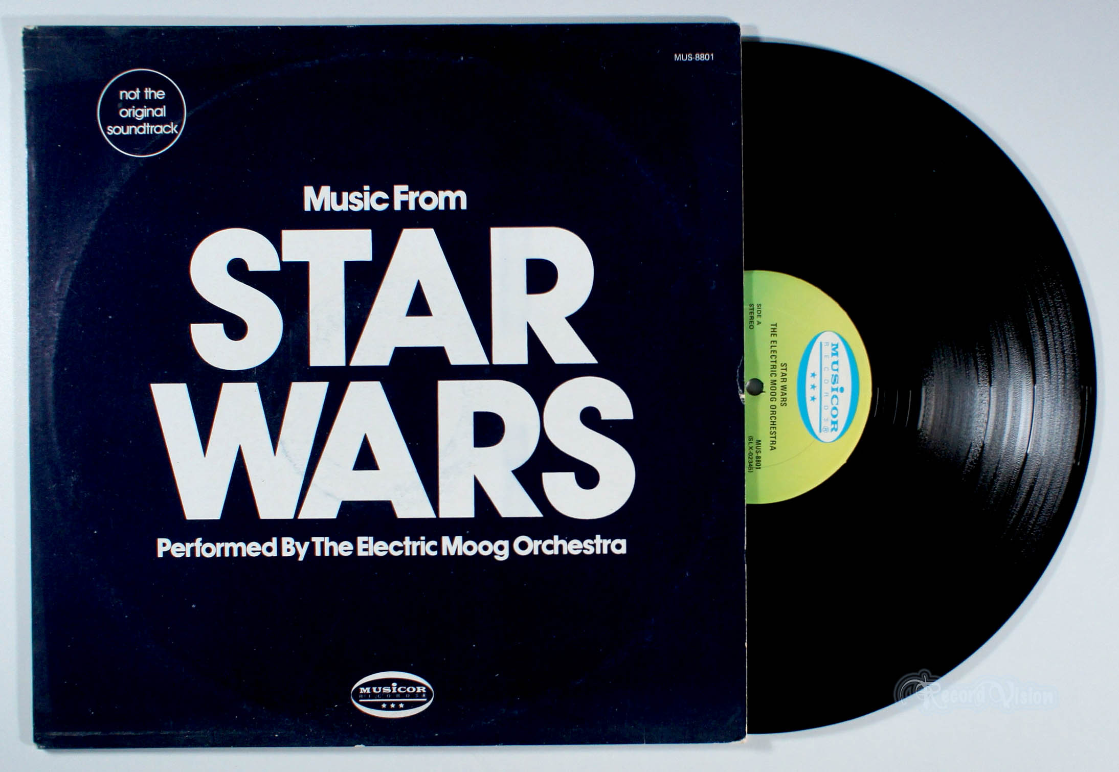 Electric Moog Orchestra - Music From Star Wars (front cover) Vinyl