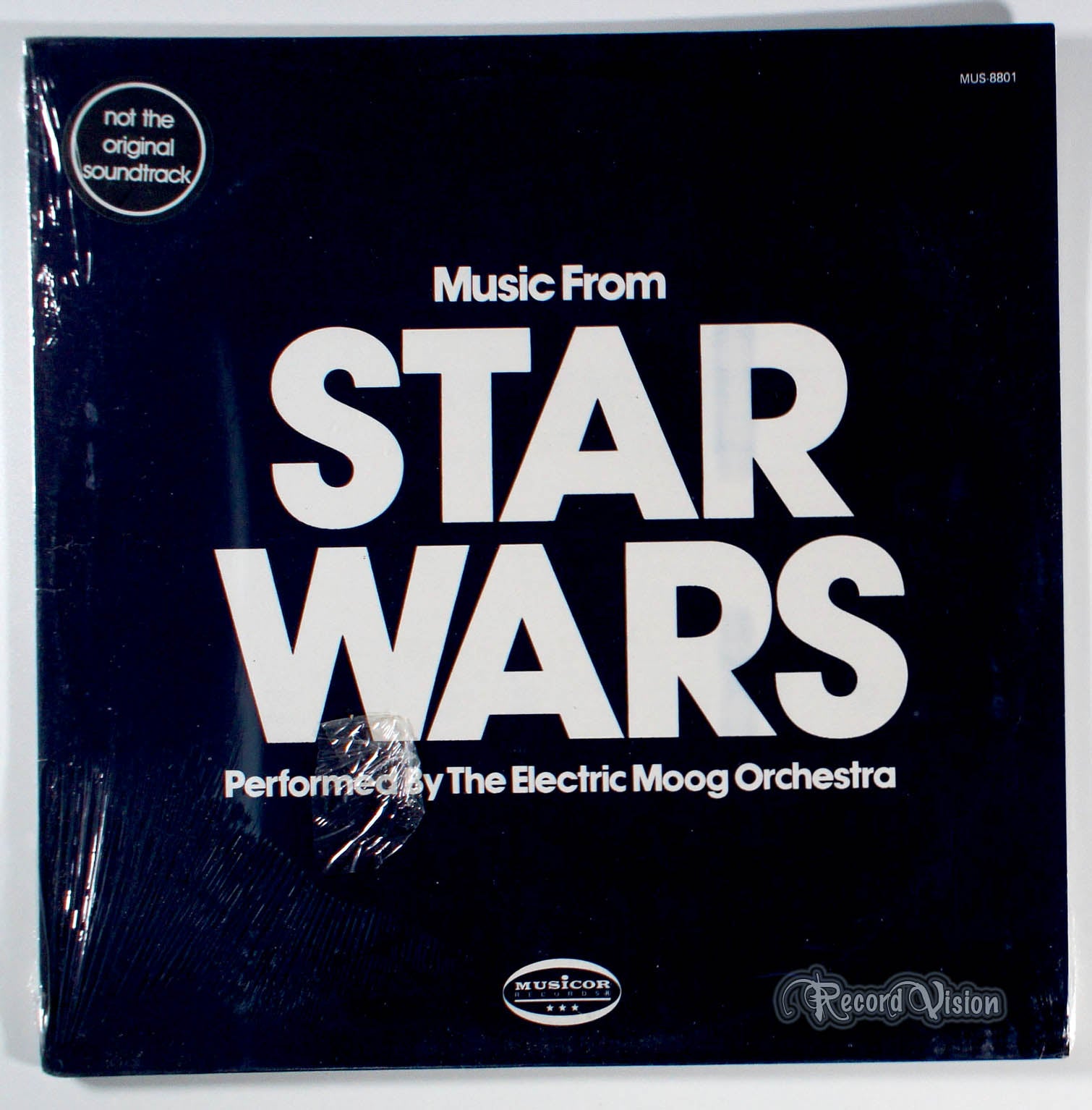 Electric Moog Orchestra - Music From Star Wars (front cover) Vinyl