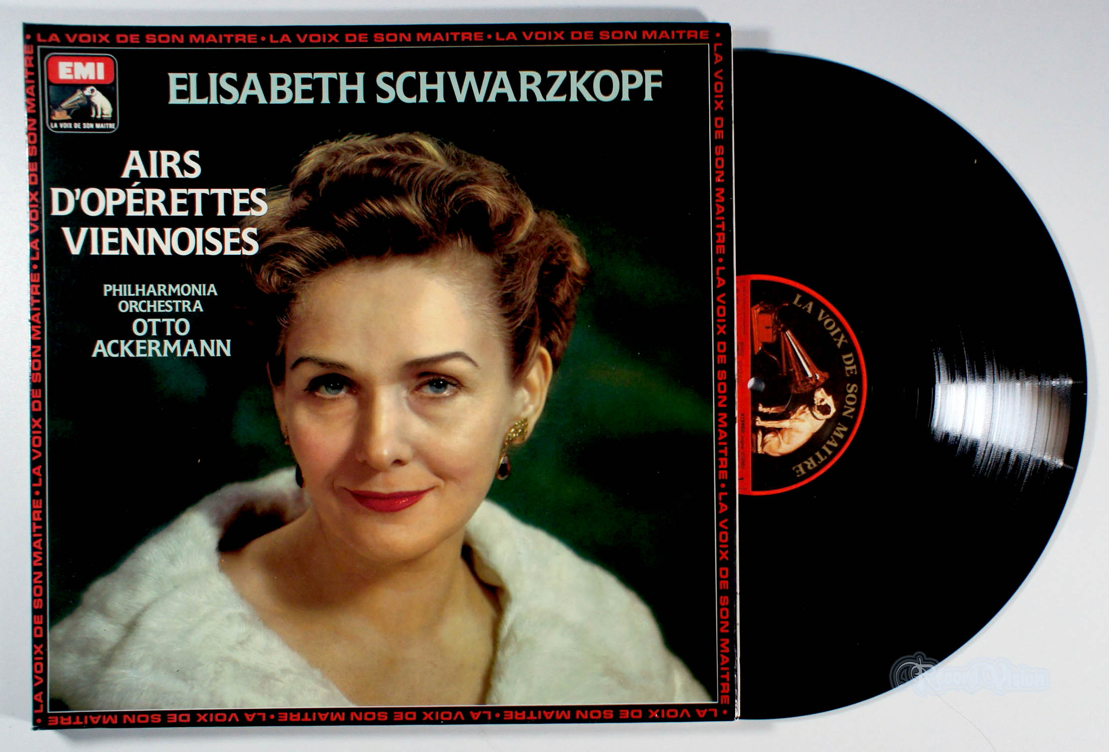 Elisabeth Schwarzkopf - Airs D'Operettes Viennoises (front cover) Vinyl