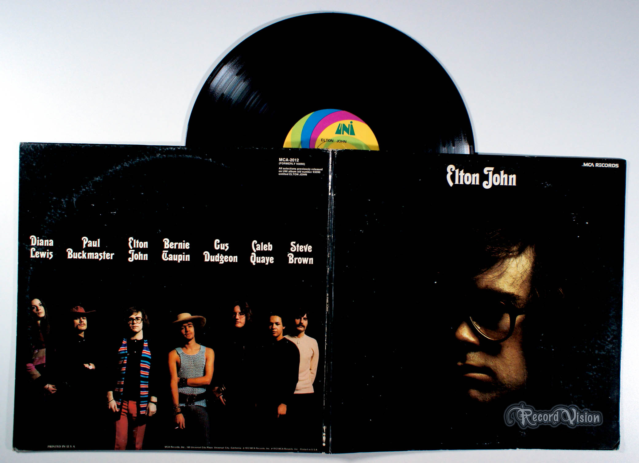 Elton John - Elton John (front cover) Vinyl