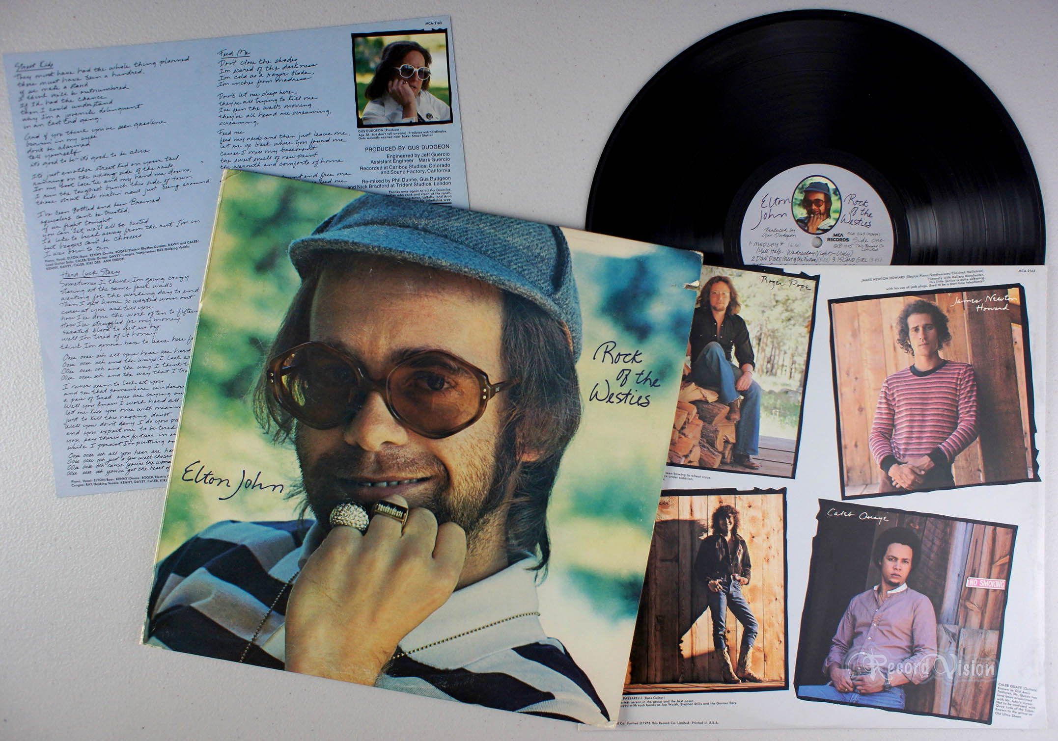 Elton John - Rock of the Westies (front cover) Vinyl