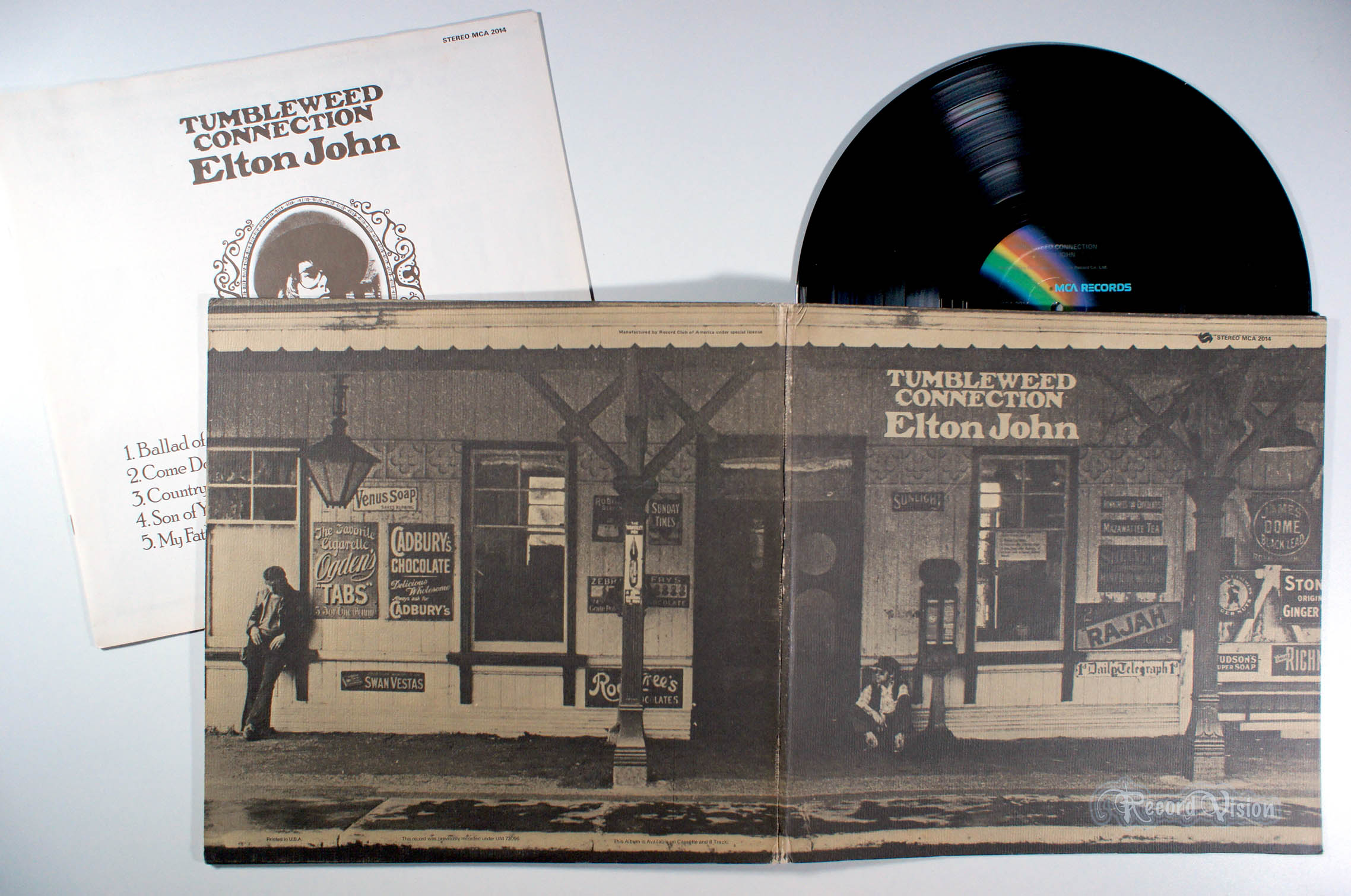 Elton John - Tumbleweed Connection (front cover) Vinyl