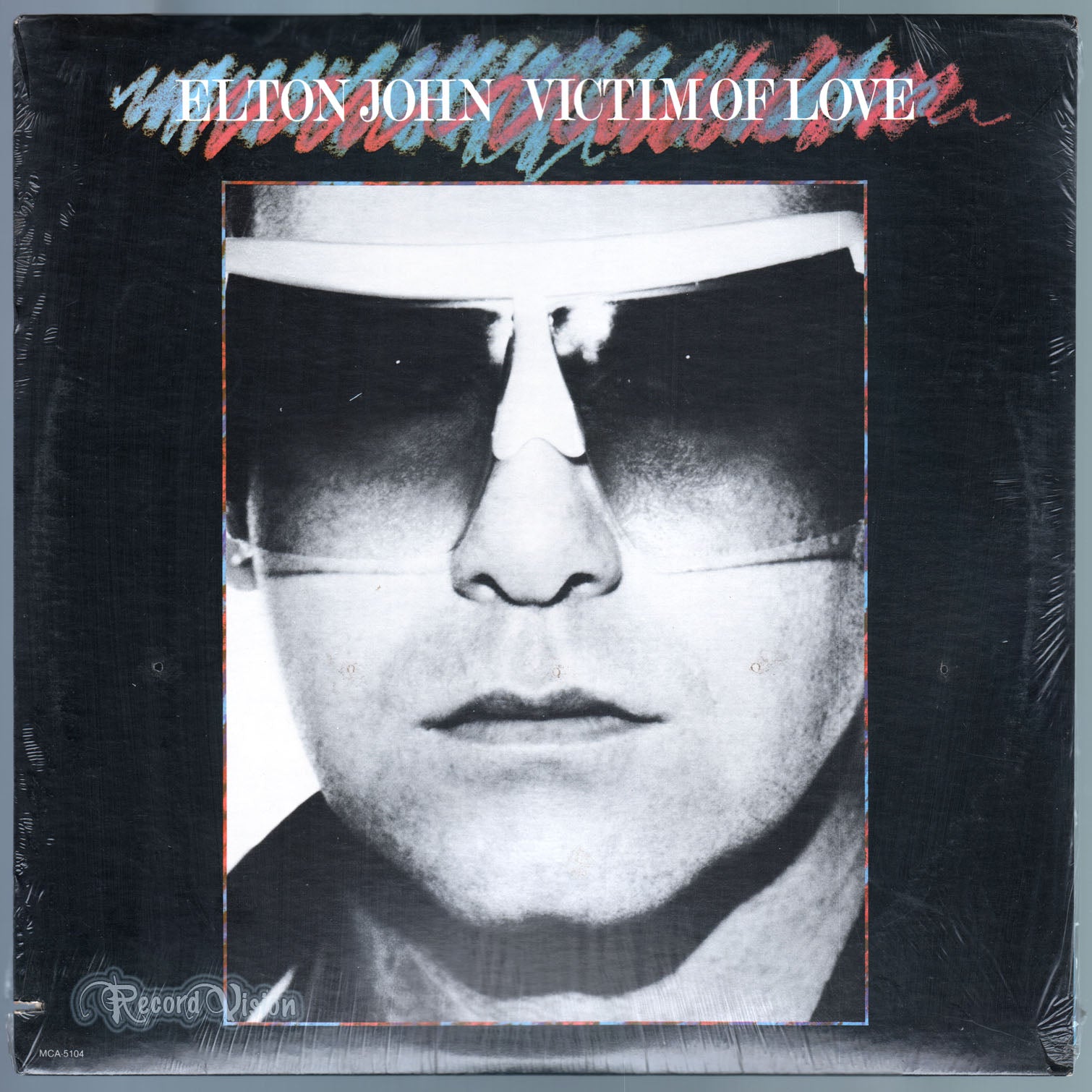Elton John - Victim of Love (front cover) Vinyl