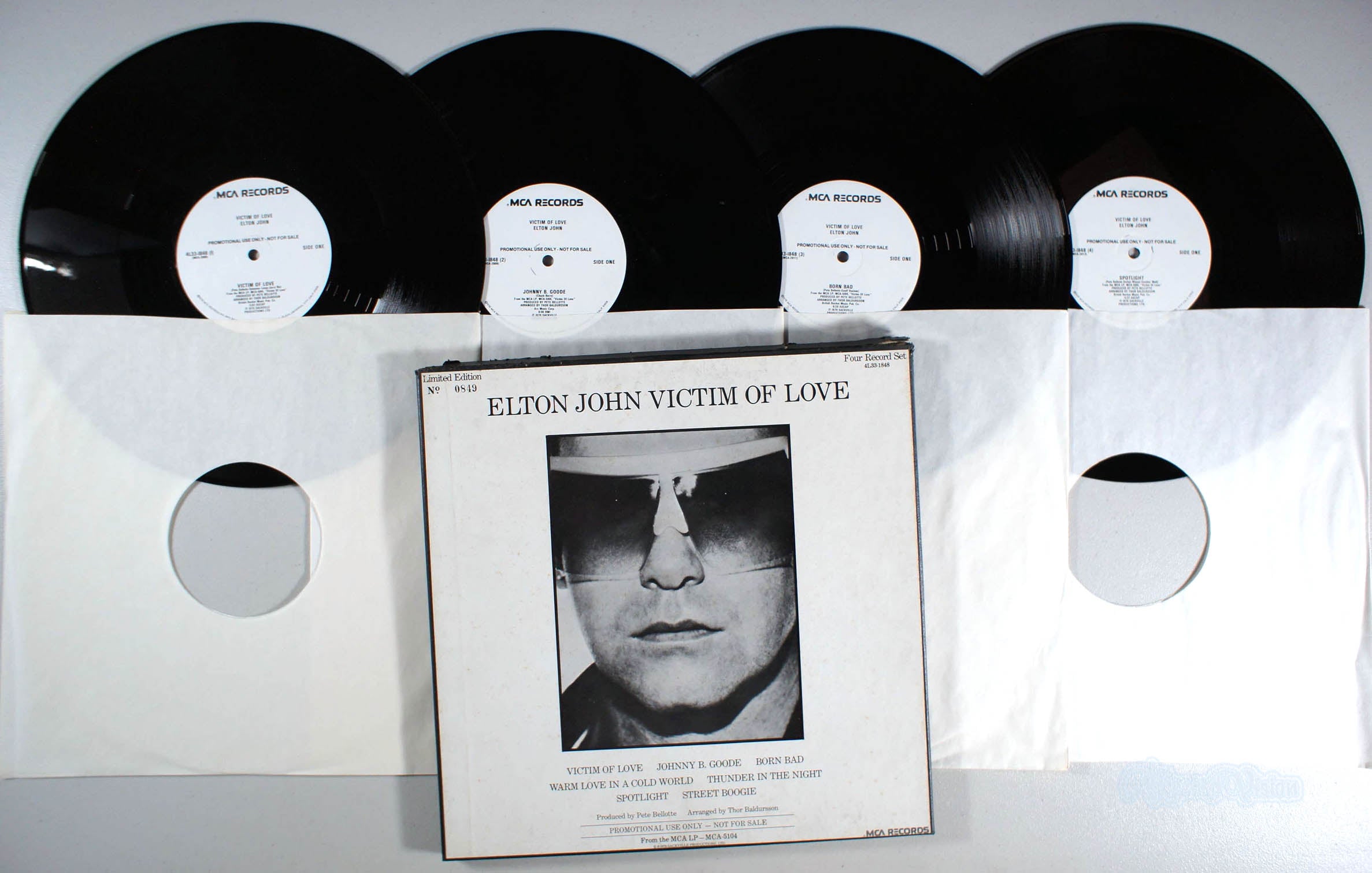 Elton John - Victim of Love (Box) (front cover) Vinyl