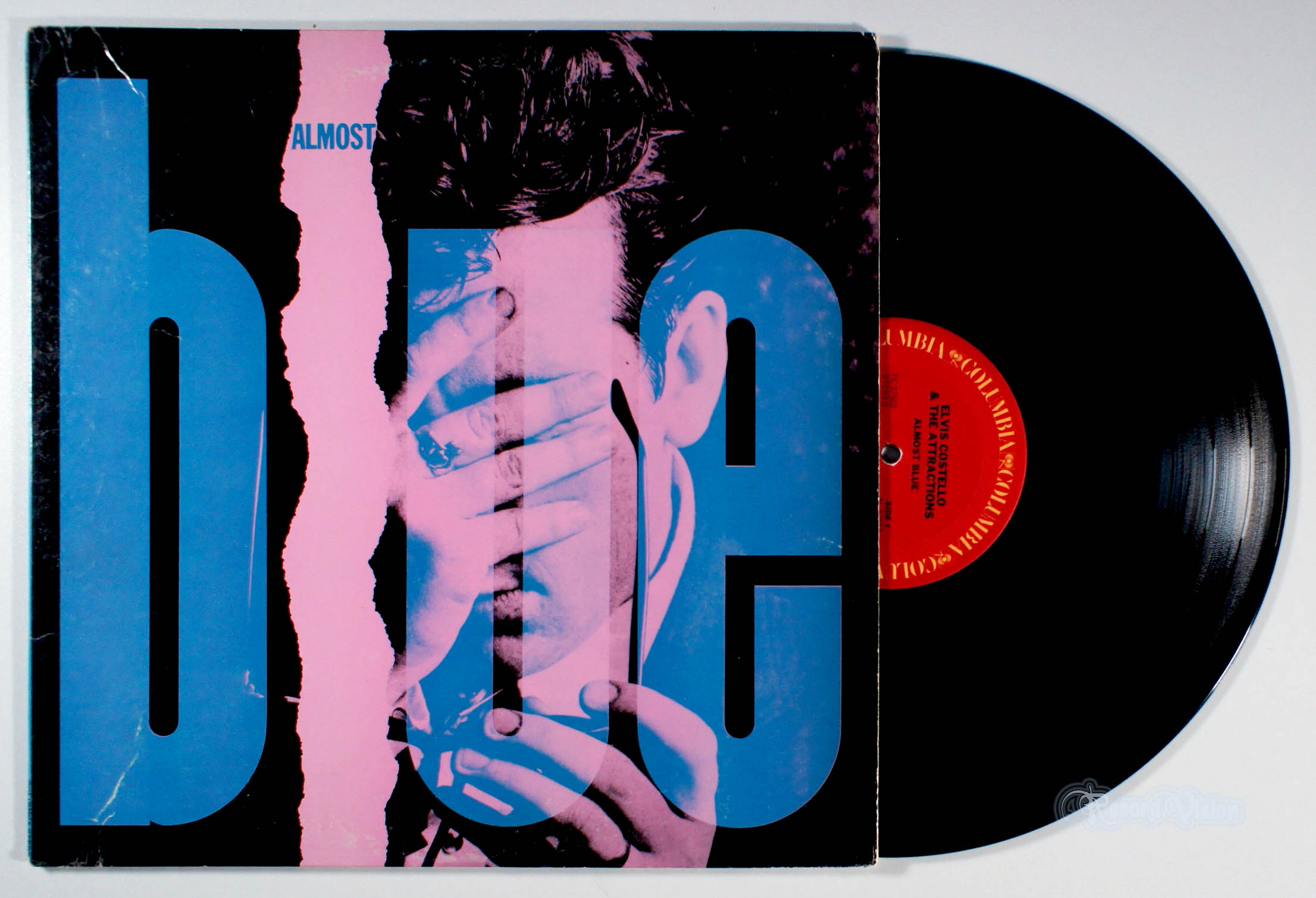 Elvis Costello - Almost Blue (front cover) Vinyl