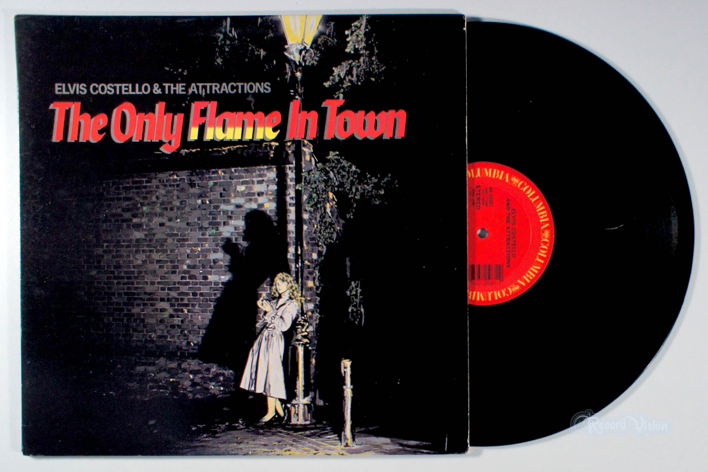Elvis Costello - The Only Flame in Town (12" Single) (front cover) Vinyl