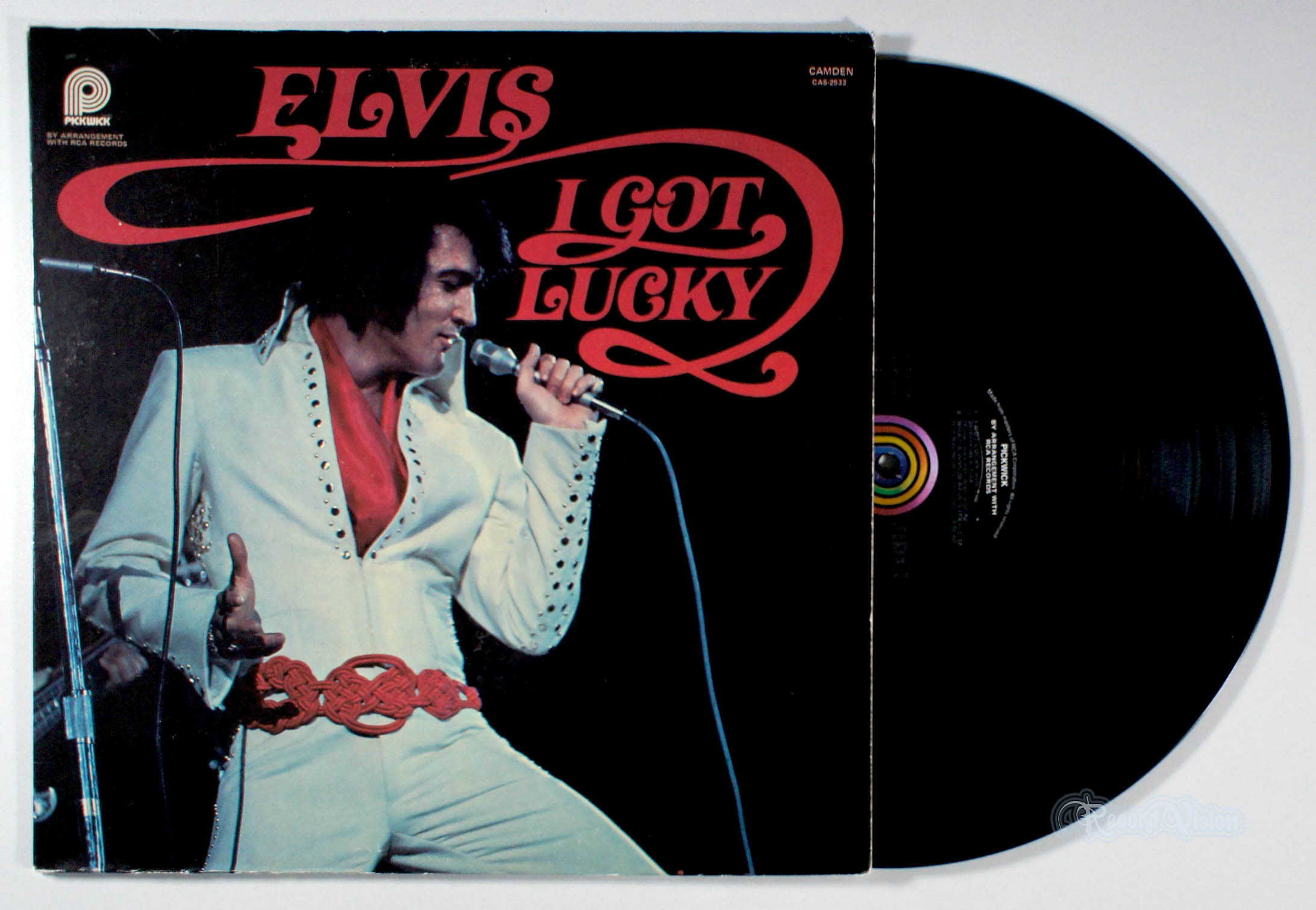 Elvis Presley - I Got Lucky (front cover) Vinyl