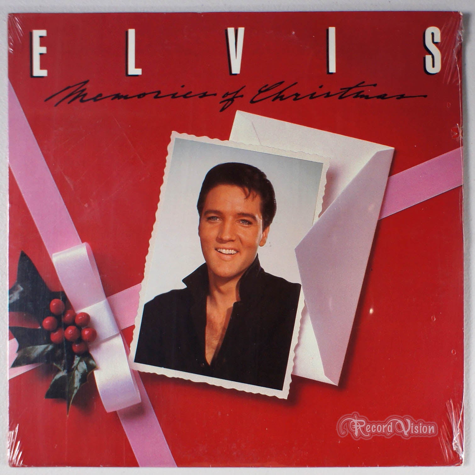 Elvis Presley - Memories of Christmas (front cover) Vinyl