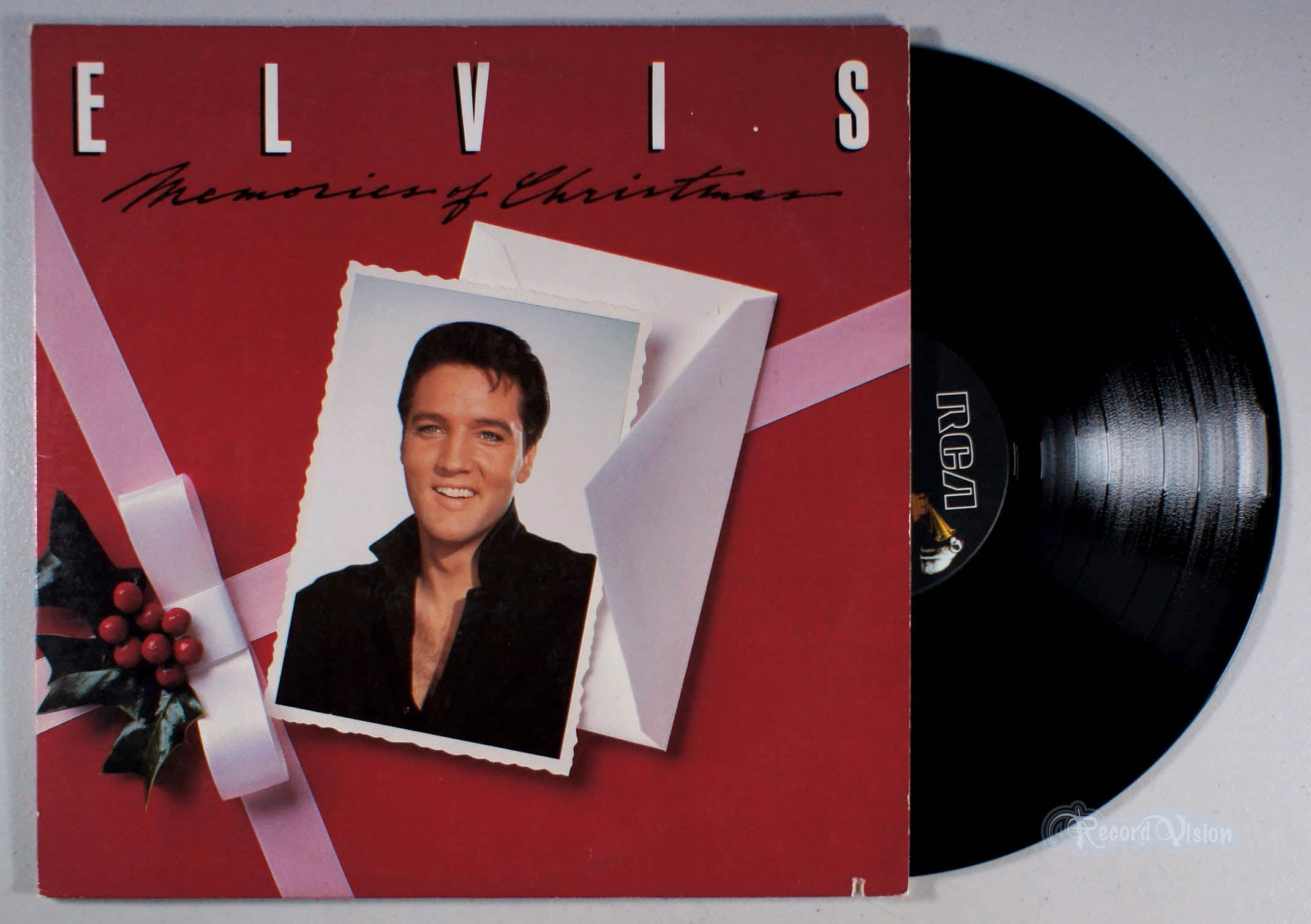 Elvis Presley - Memories of Christmas (front cover) Vinyl