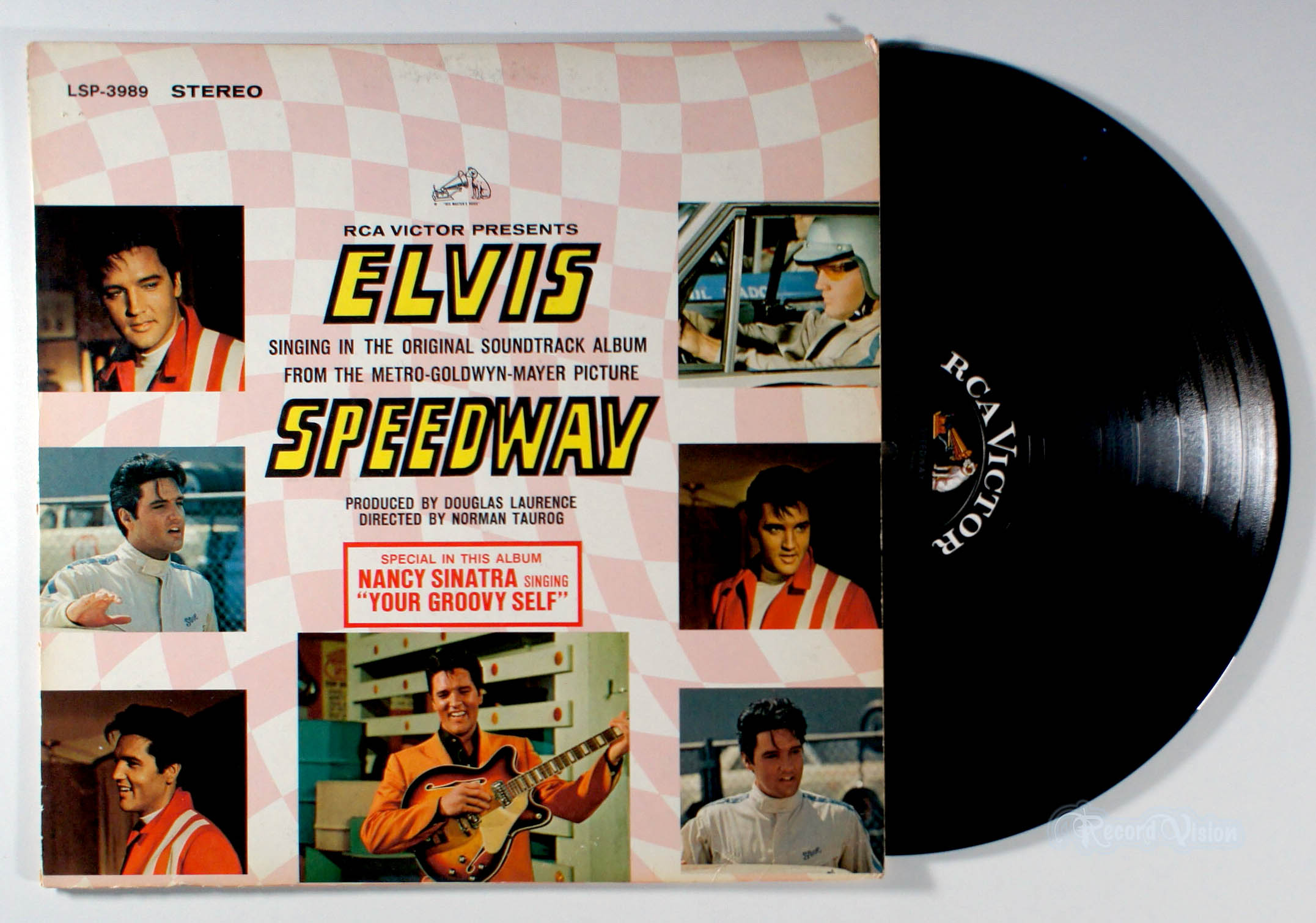 Elvis Presley - Speedway (front cover) Vinyl
