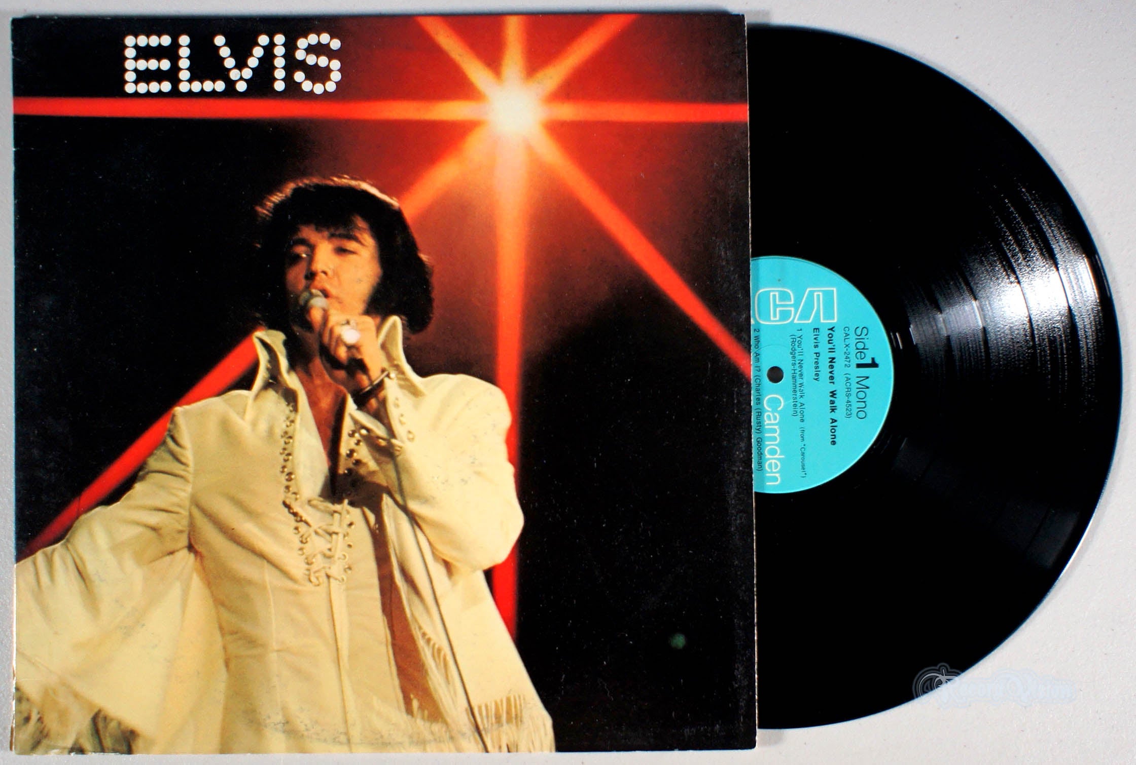 Elvis Presley - You'll Never Walk Alone (front cover) Vinyl