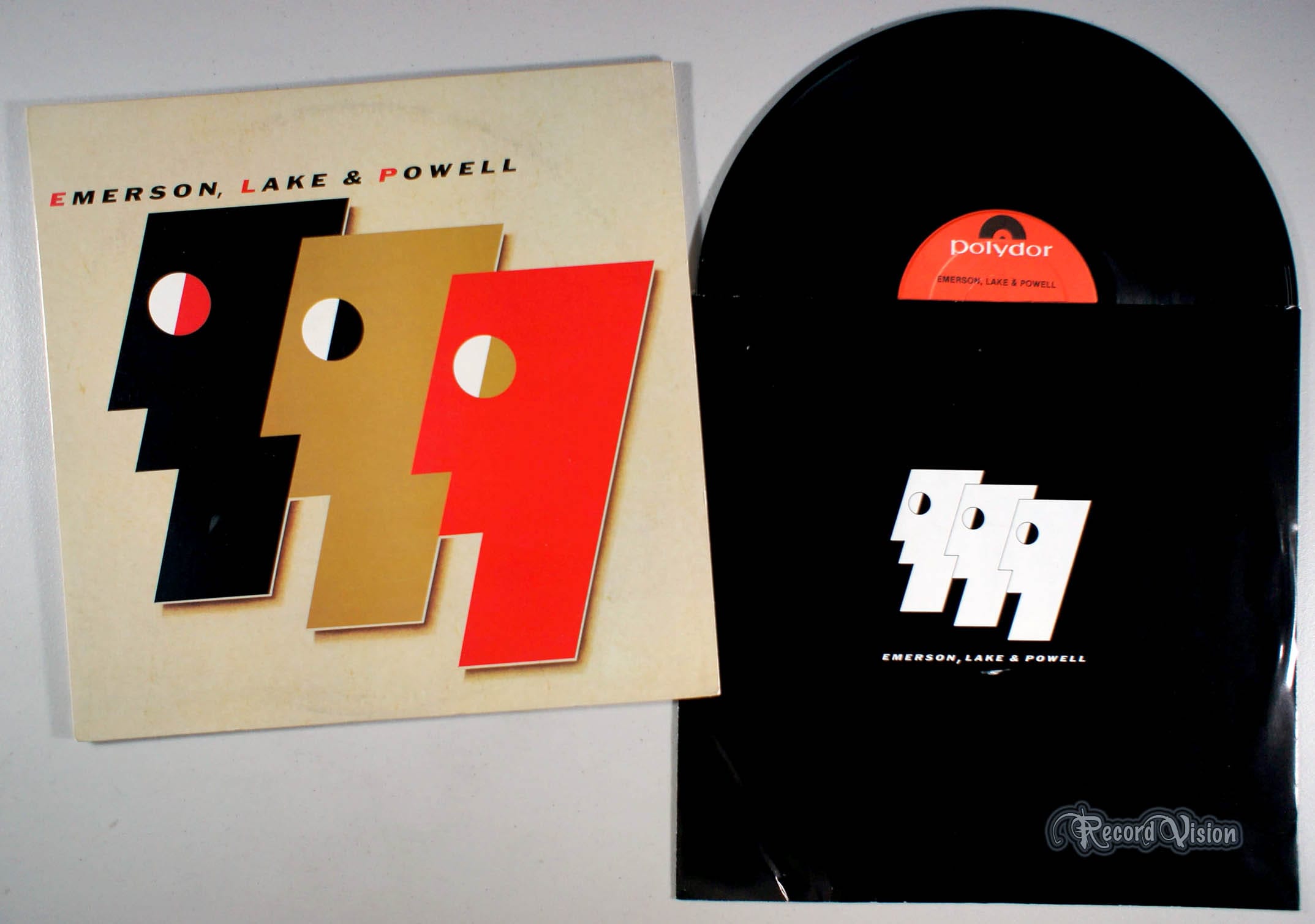 Emerson, Lake and Powell - Emerson, Lake and Powell (front cover) Vinyl