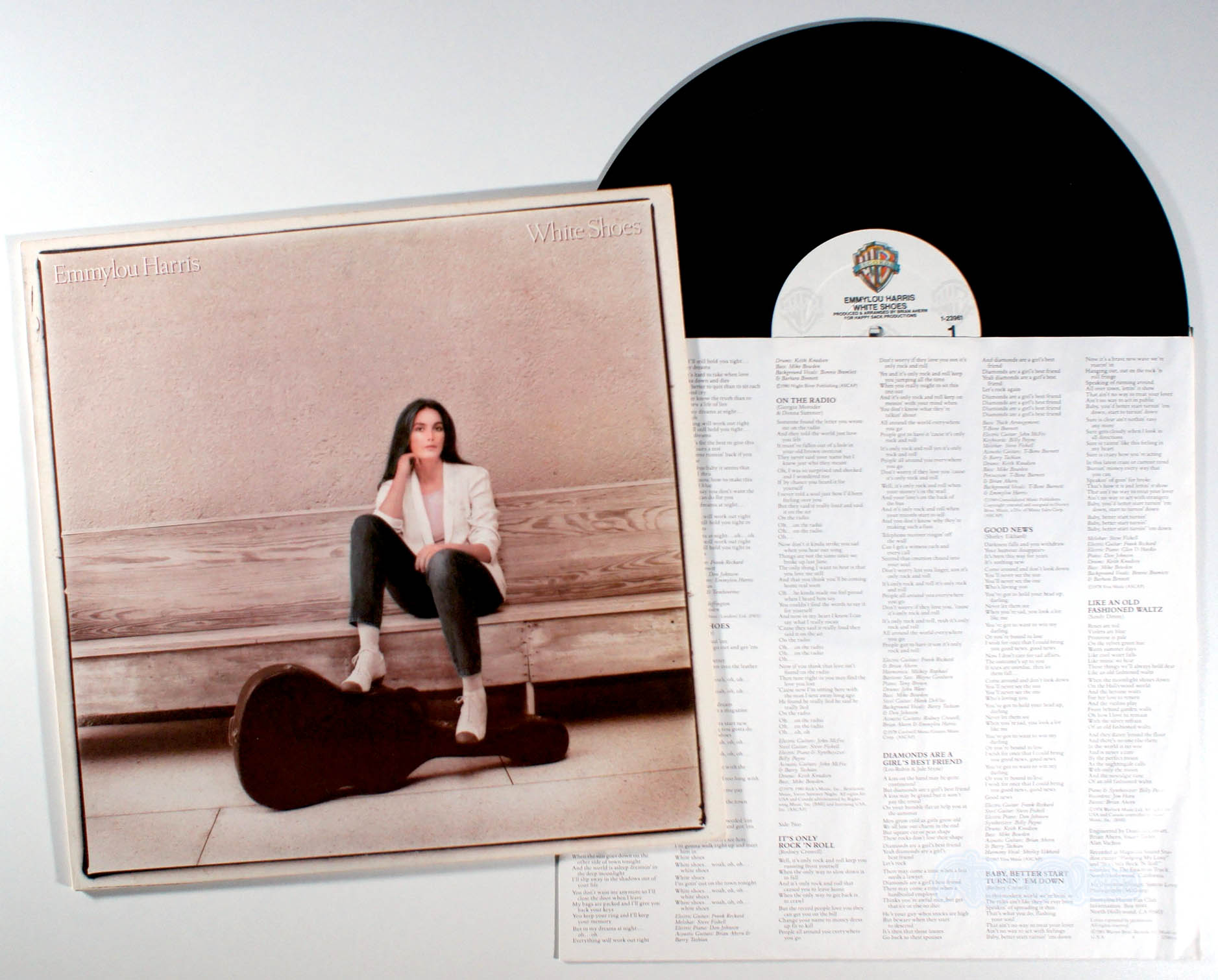 Emmylou Harris - White Shoes (front cover) Vinyl