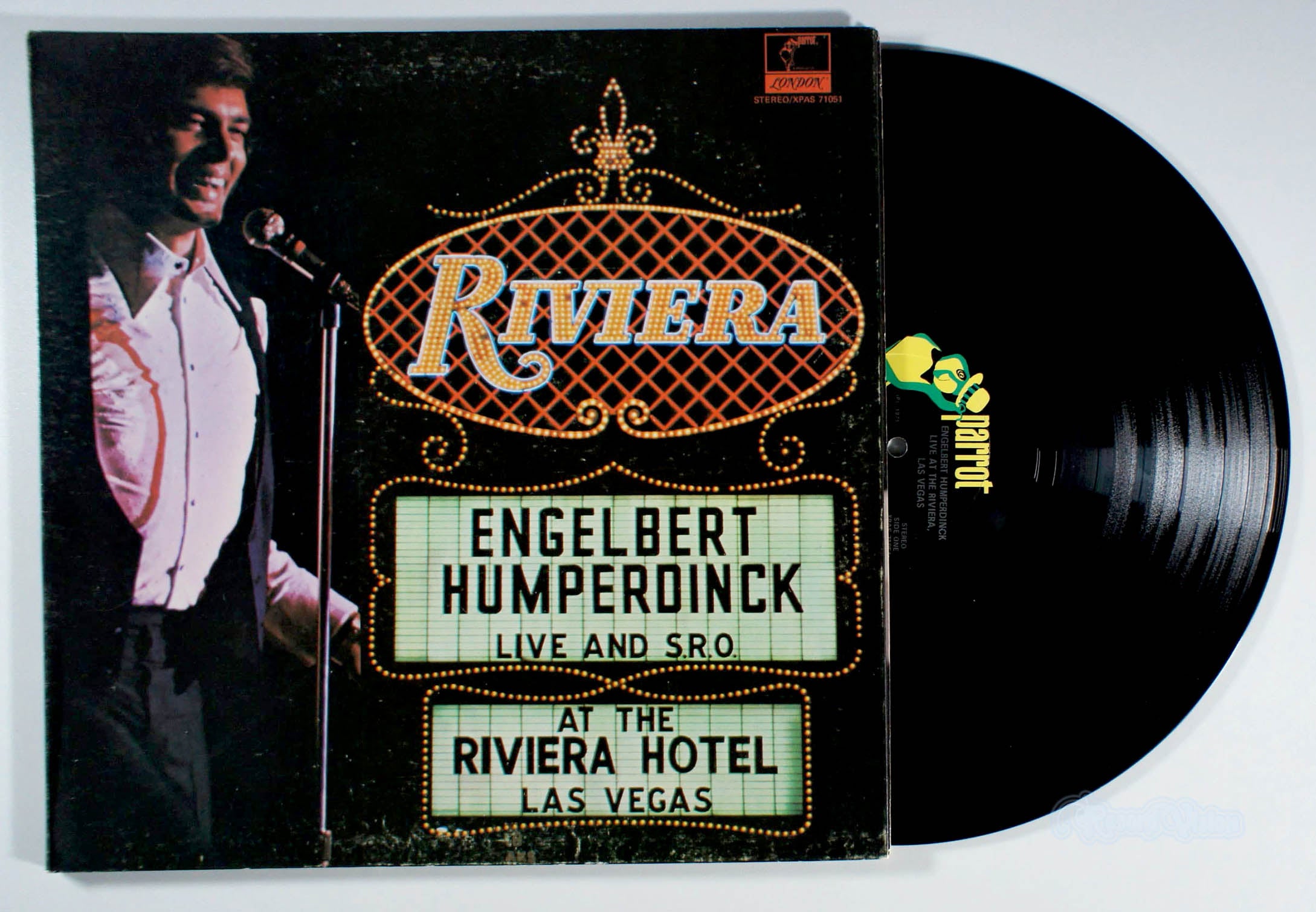 Engelbert Humperdinck - Riviera (front cover) Vinyl