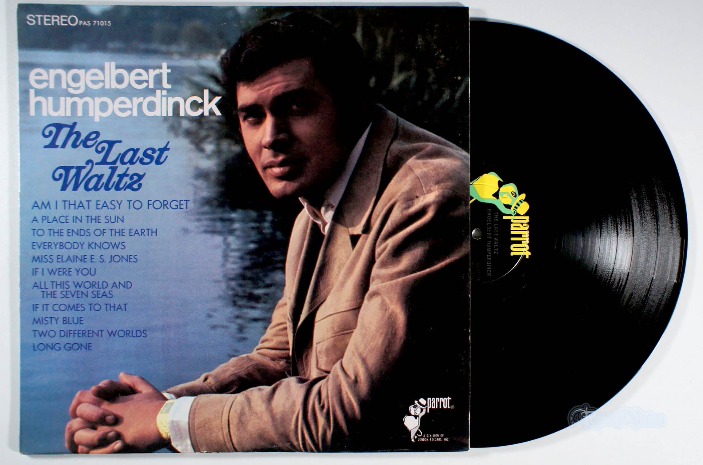 Engelbert Humperdinck - The Last Waltz (front cover) Vinyl