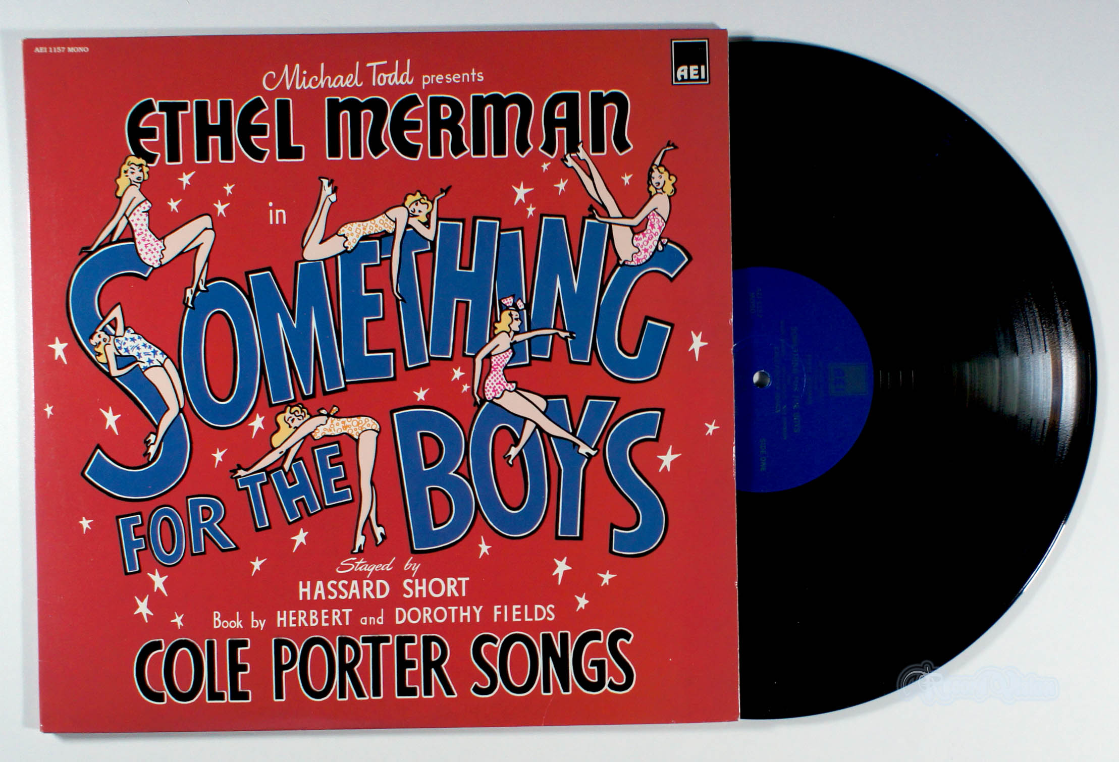 Ethel Merman - Something for the Boys (front cover) Vinyl