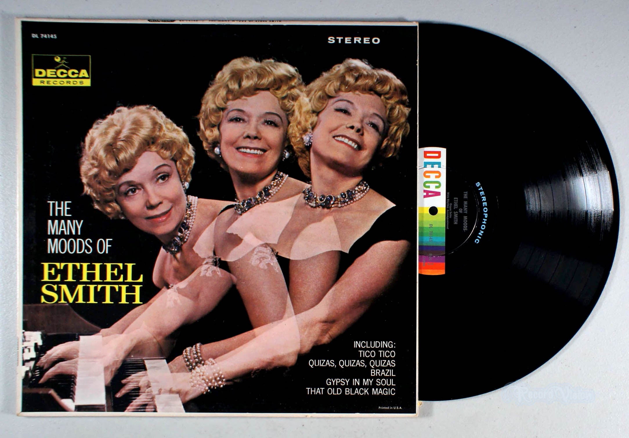 Ethel Smith - The Many Moods of (front cover) Vinyl