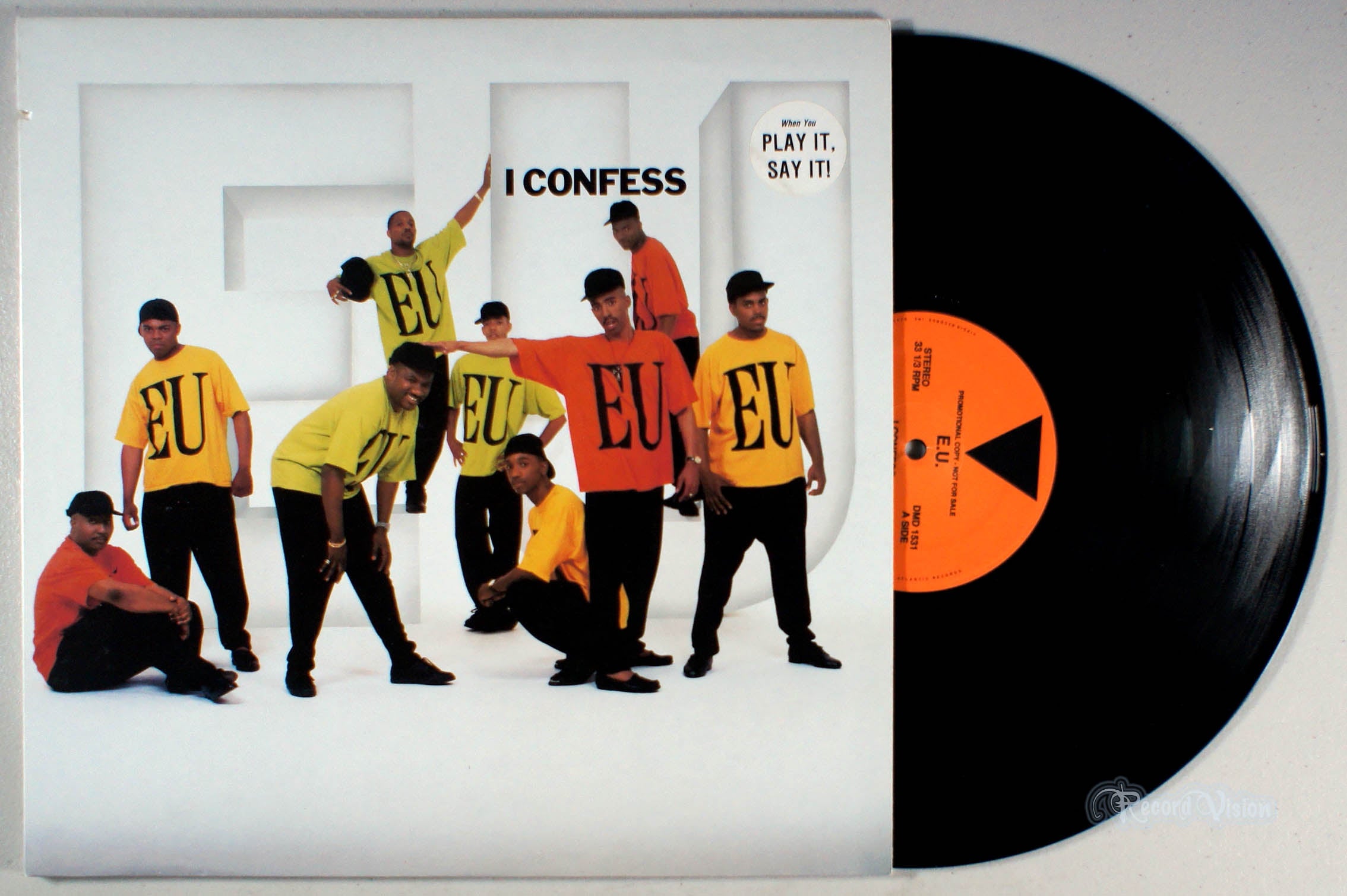 E.U. - I Confess (front cover) Vinyl