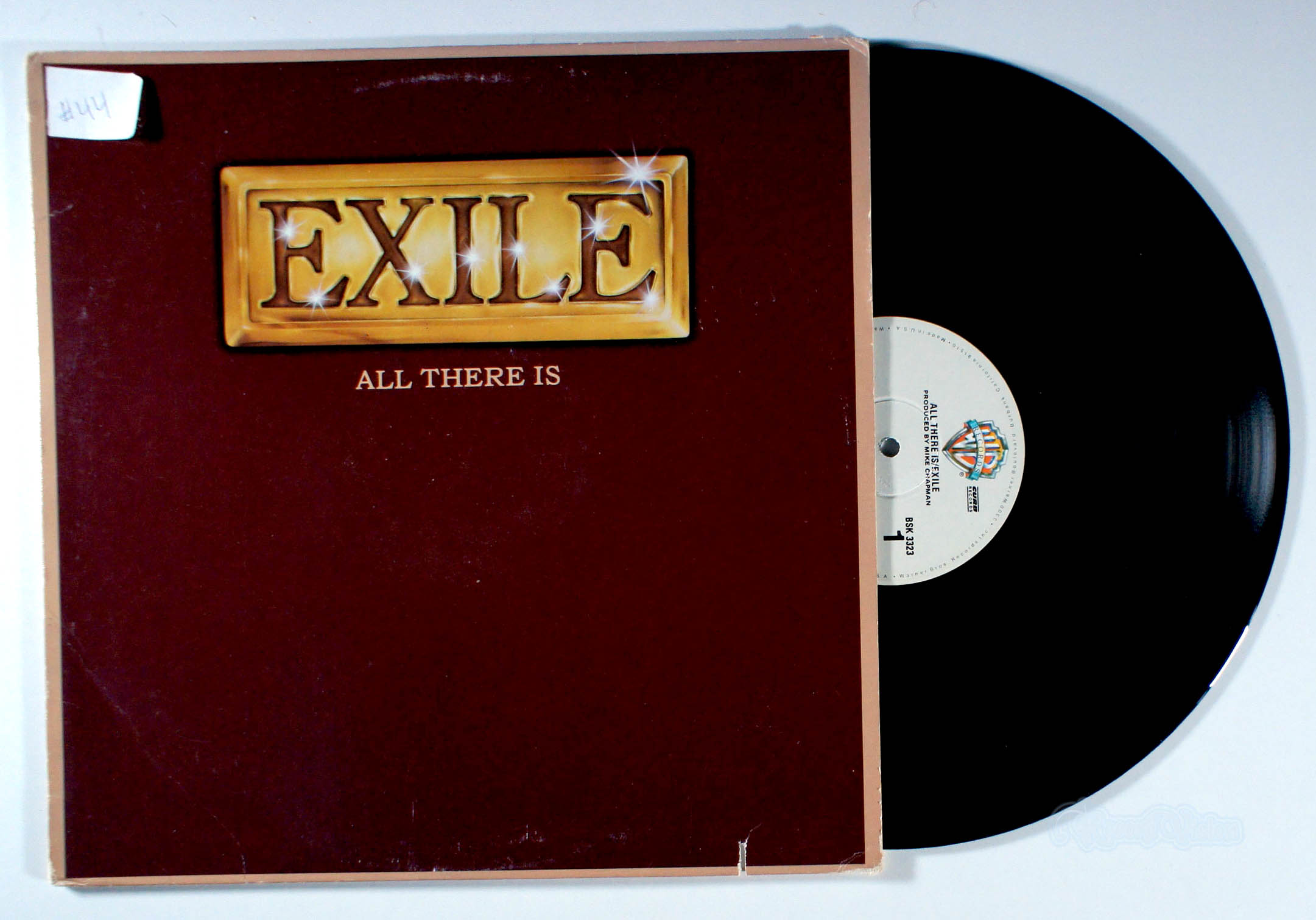 Exile - All There Is (front cover) Vinyl