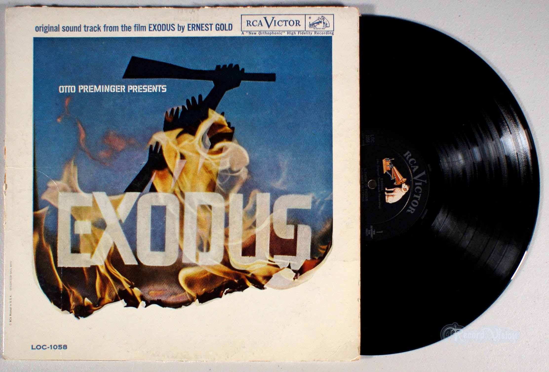 Exodus (front cover) Vinyl