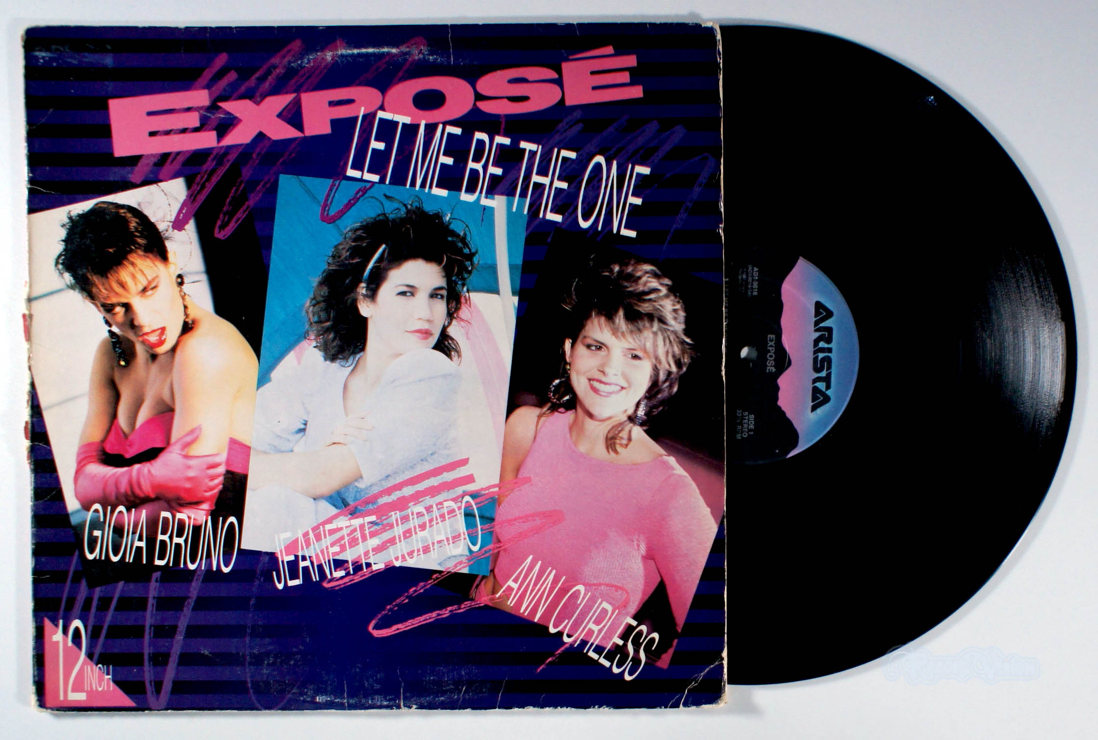 Expose - Let Me Be the One (front cover) Vinyl