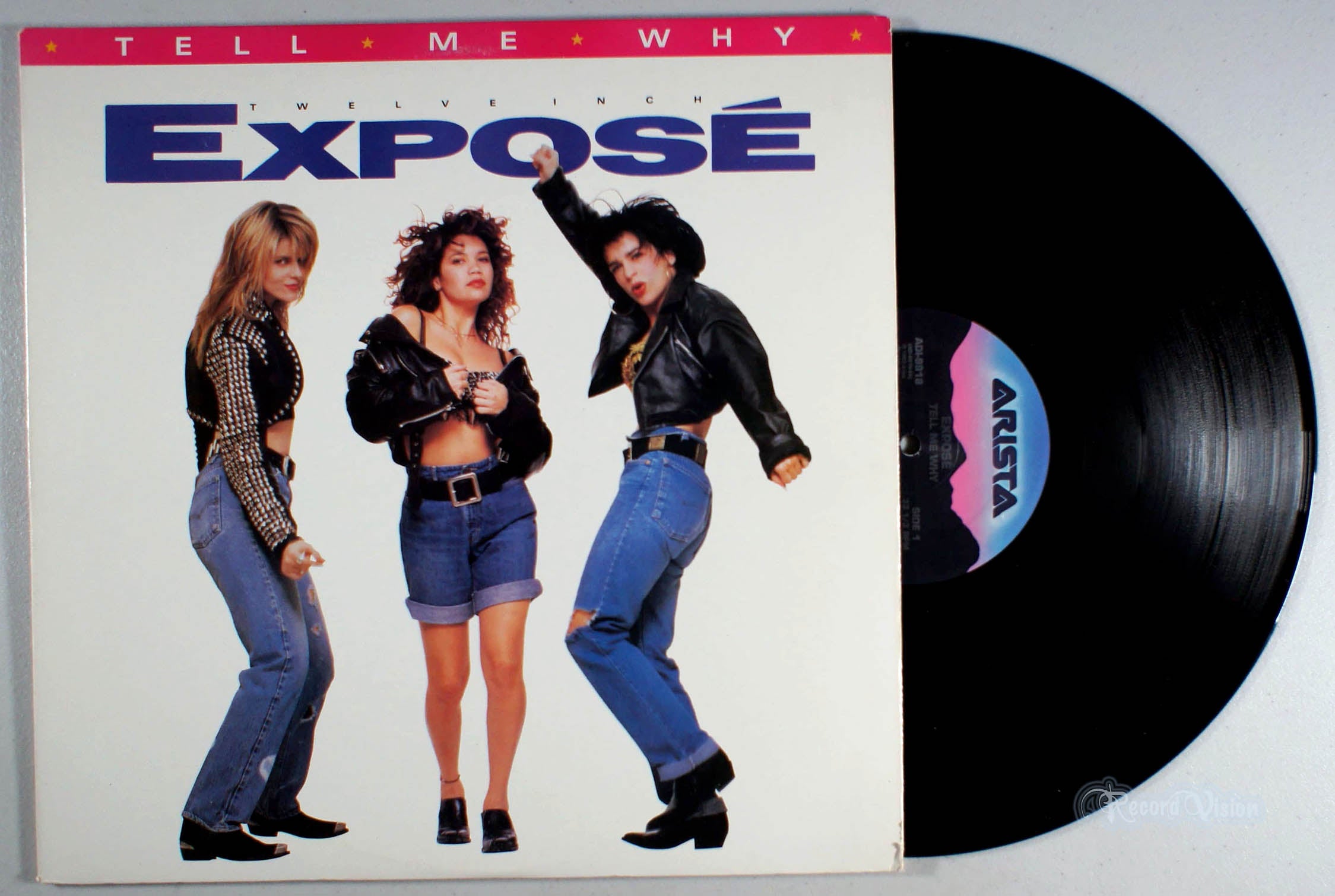 Expose - Tell Me Why (front cover) Vinyl