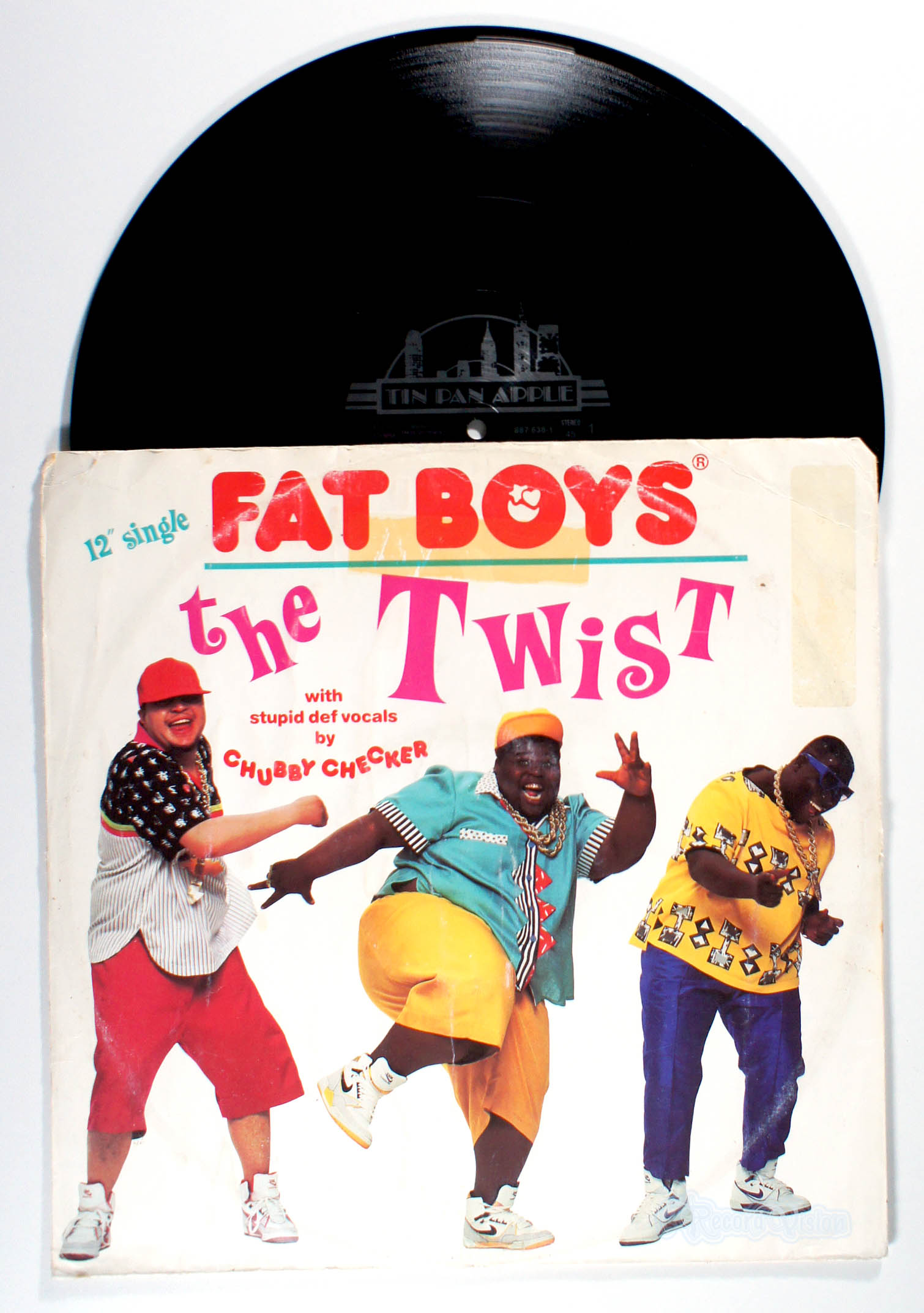 Fat Boys - The Twist (front cover) Vinyl